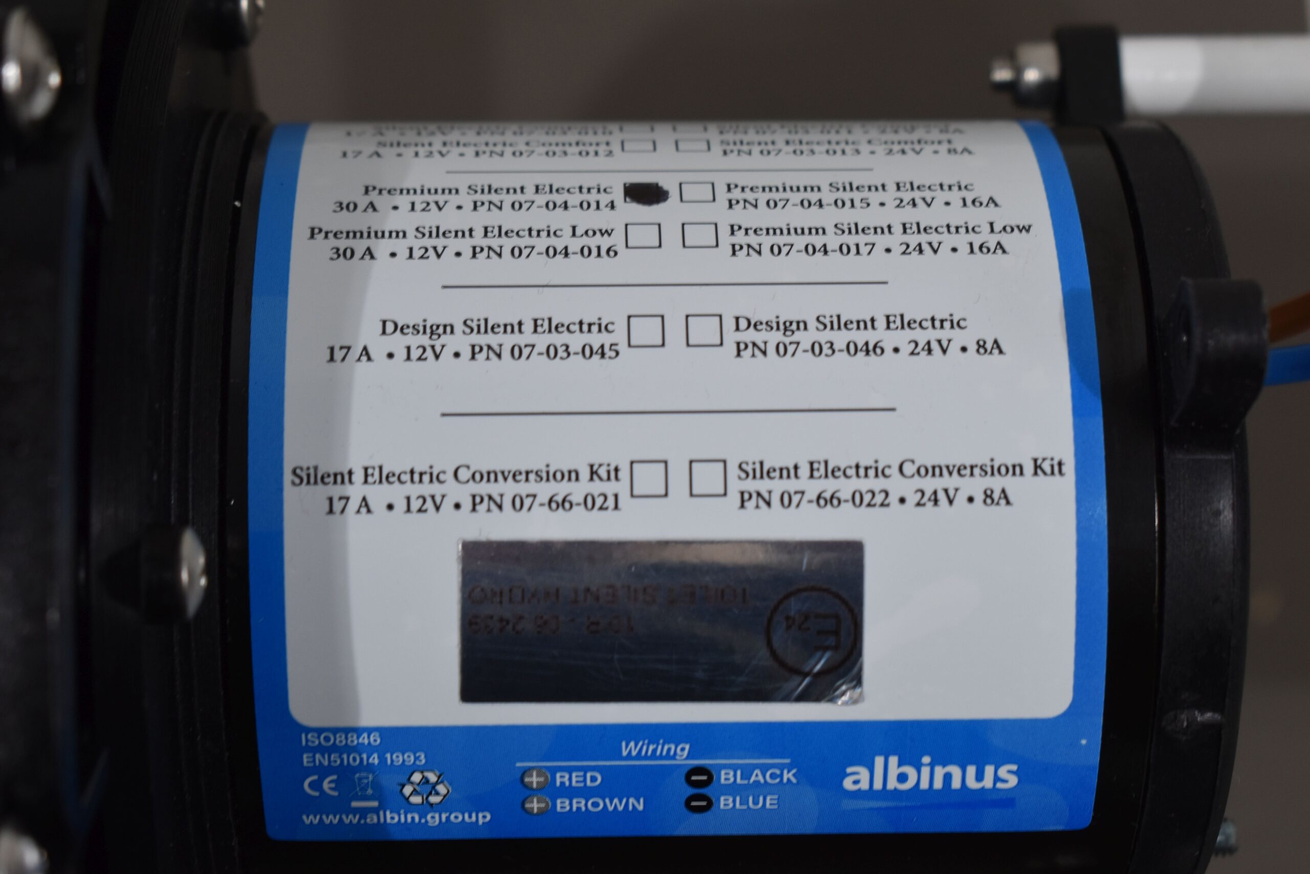 Albinus Zerhacker für Wohnmobil Toilette Marine AB Silent – Bild 9