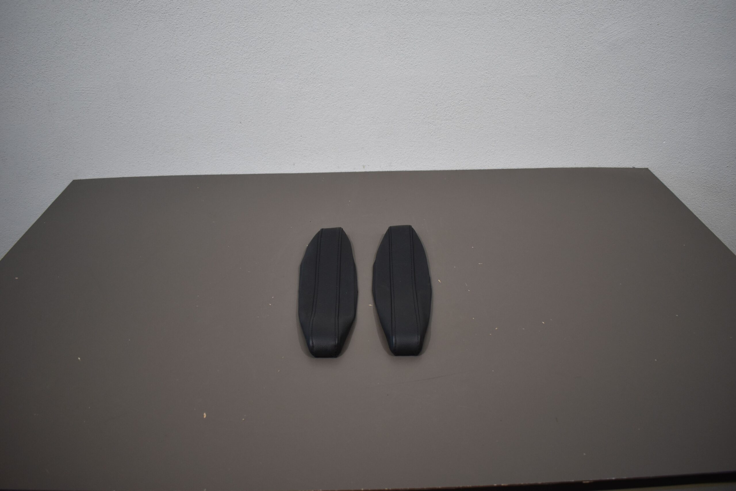 Leder Armlehnenbezug schwarz Wohnmobil 1 Paar