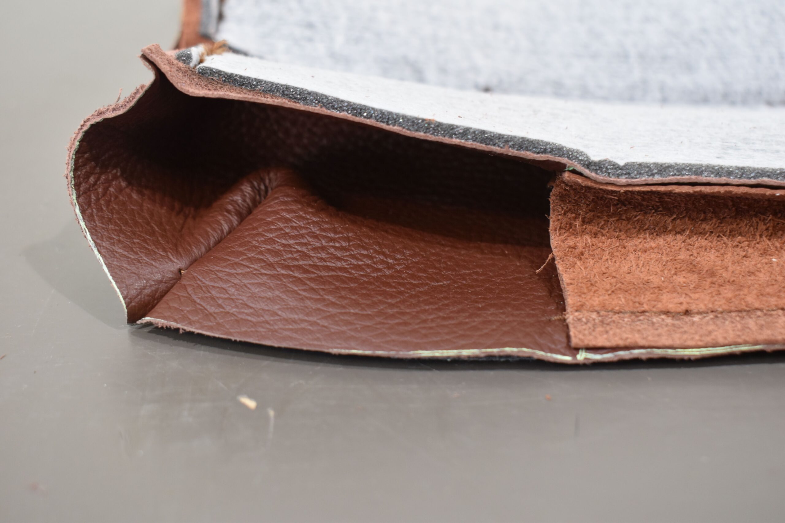 4 teilige Armlehnen Bezug FS / BFS Flair; braun – Bild 5