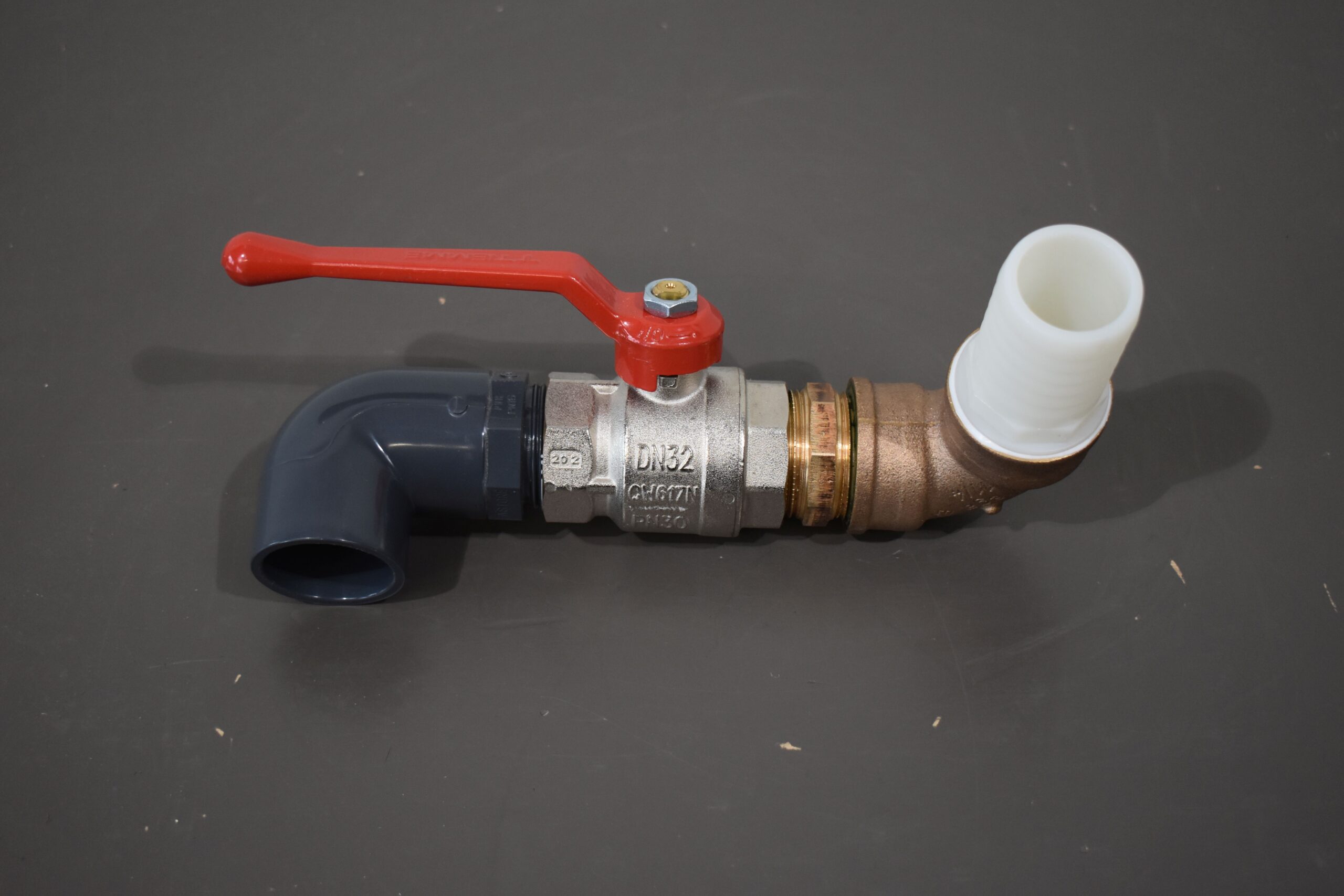 Absperrhahn / Kugelhahn 1 1/4 Zoll – Bild 2