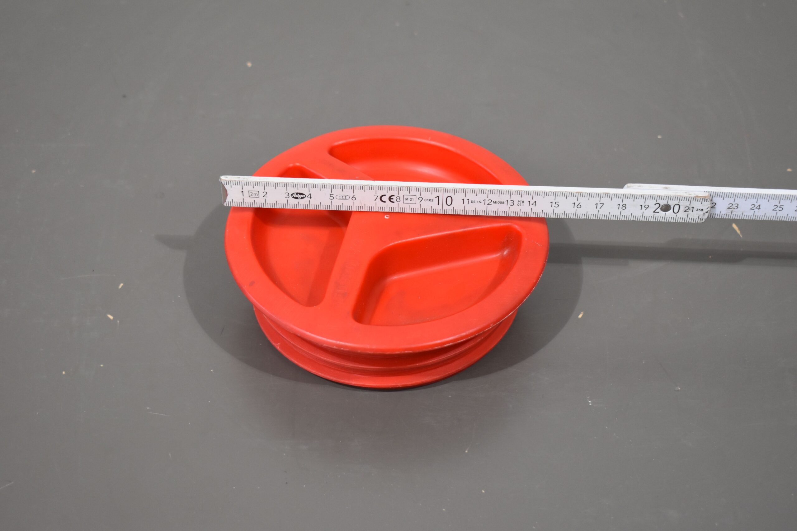 Deckel Wassertank / Schraubstopfen S12-04; rot; 120mm – Bild 5