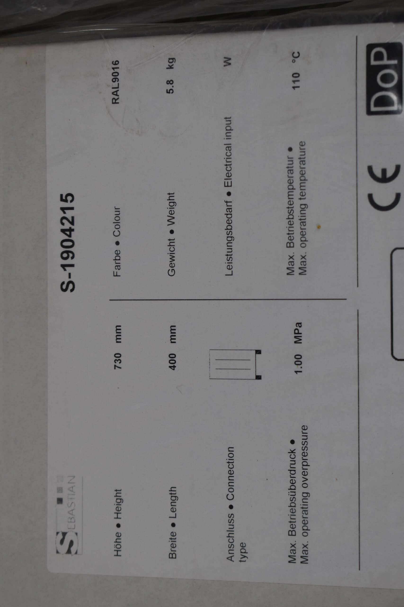 Heizkörper Wohnmobil Sebastian S-1904215; 730x400mm – Bild 5