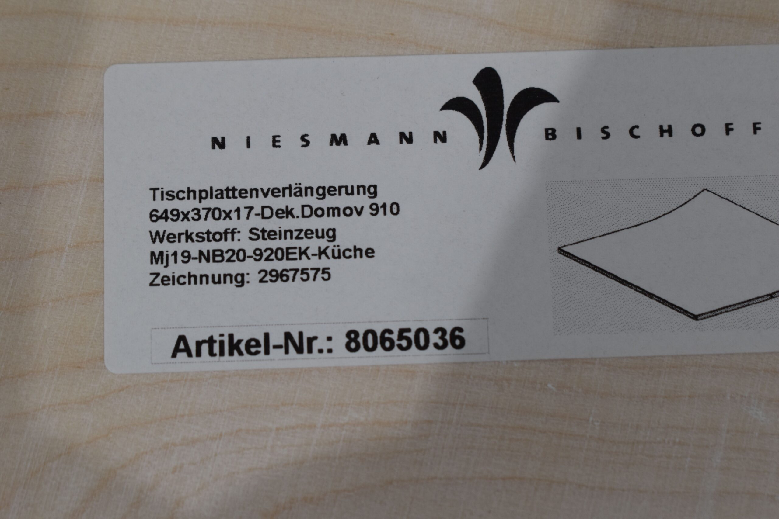 Niesmann und Bischoff Tischplattenverlängerung – Bild 5