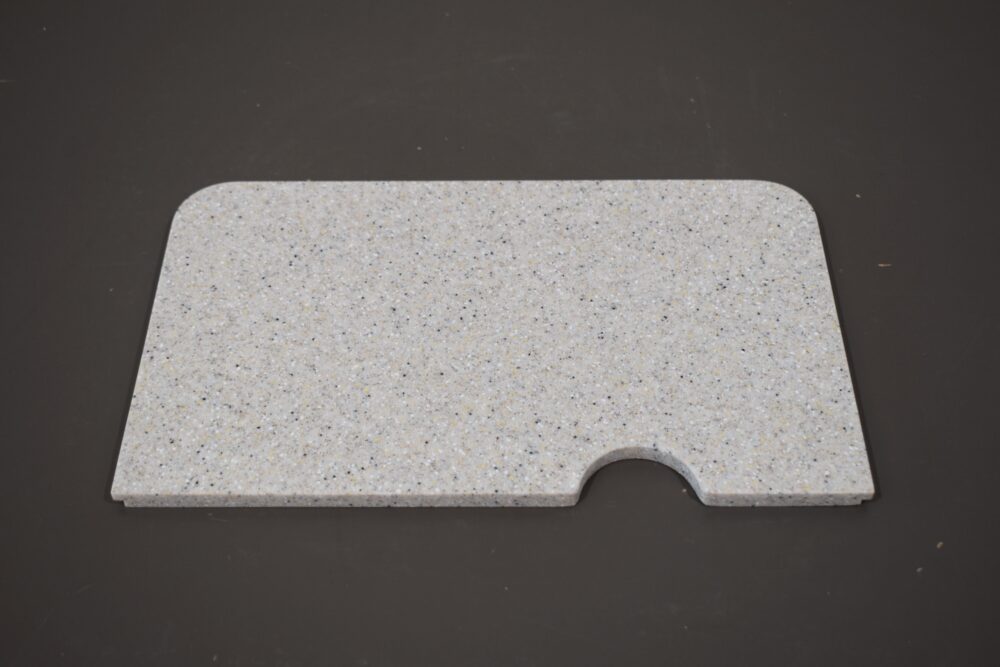 Spülabdeckung 230x375mm; Steinoptik – Bild 2