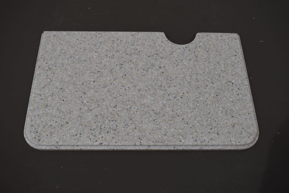 Spülabdeckung 230x375mm; Steinoptik – Bild 5