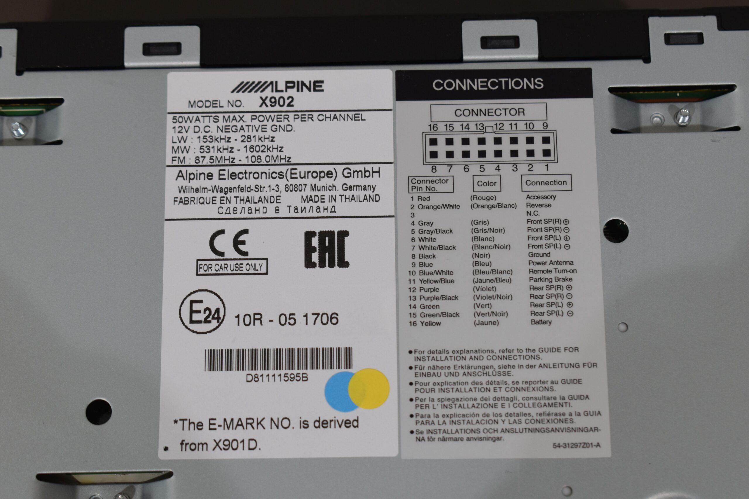 Alpine Navi X902D-ID – Bild 14