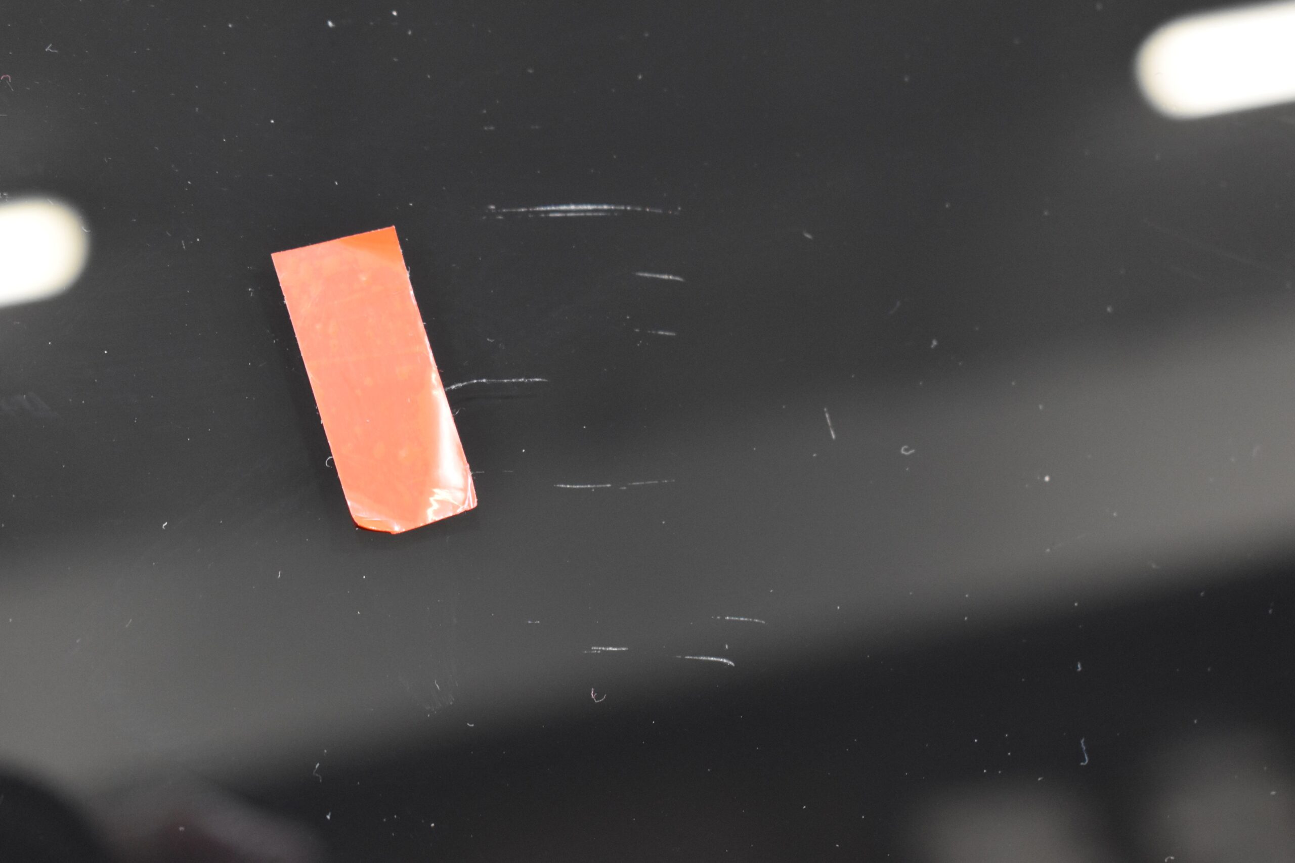 Niesmann und Bischoff Glas-Spritzschutz mit Lilie; schwarz: 250x505mm – Bild 3