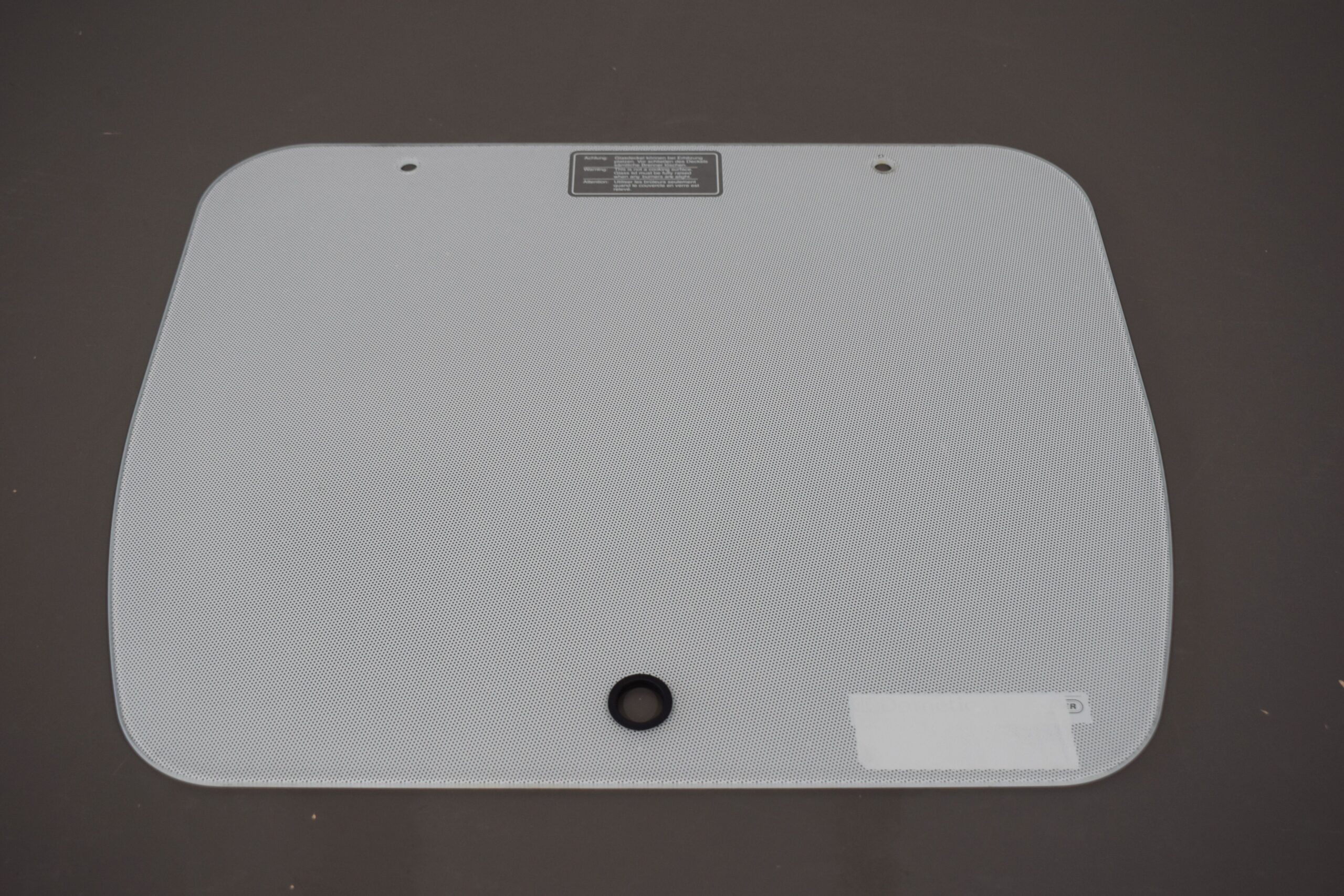 Dometic Glasabdeckung für Gaskocher; weiß – Bild 2