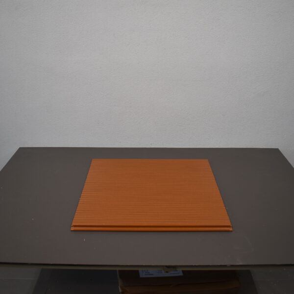 Rolladenmatte mit Griffleiste; Alu Metall, 595x610mm