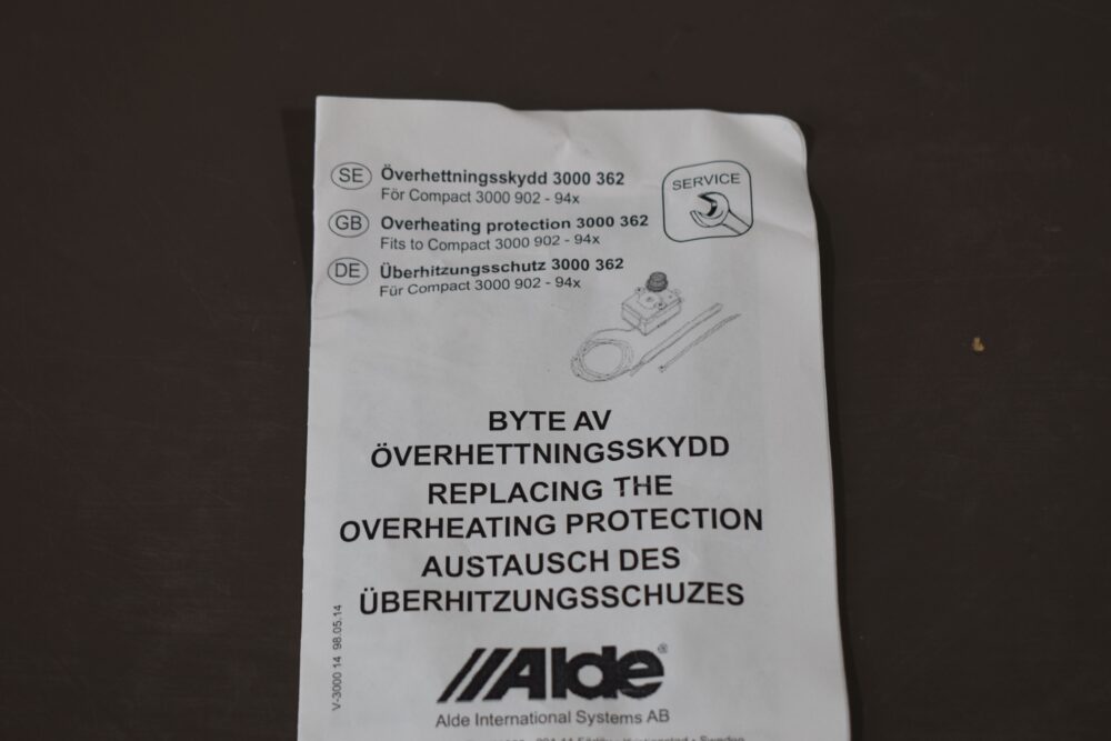 Alde 3000 362 Überhitzungsschutz – Bild 9