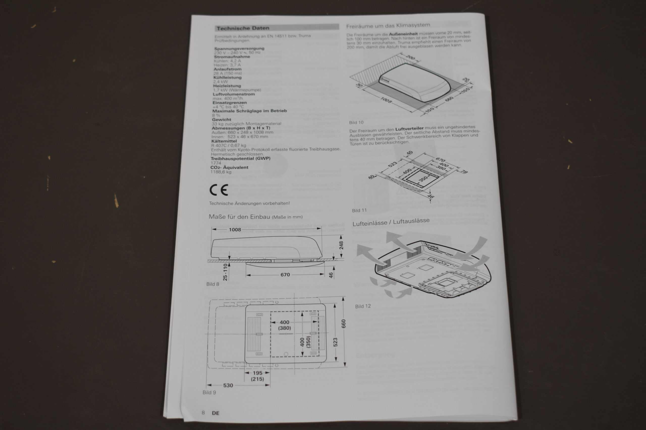 Truma Aventa Comfort Klimaanlage mit Luftverteiler – Bild 22