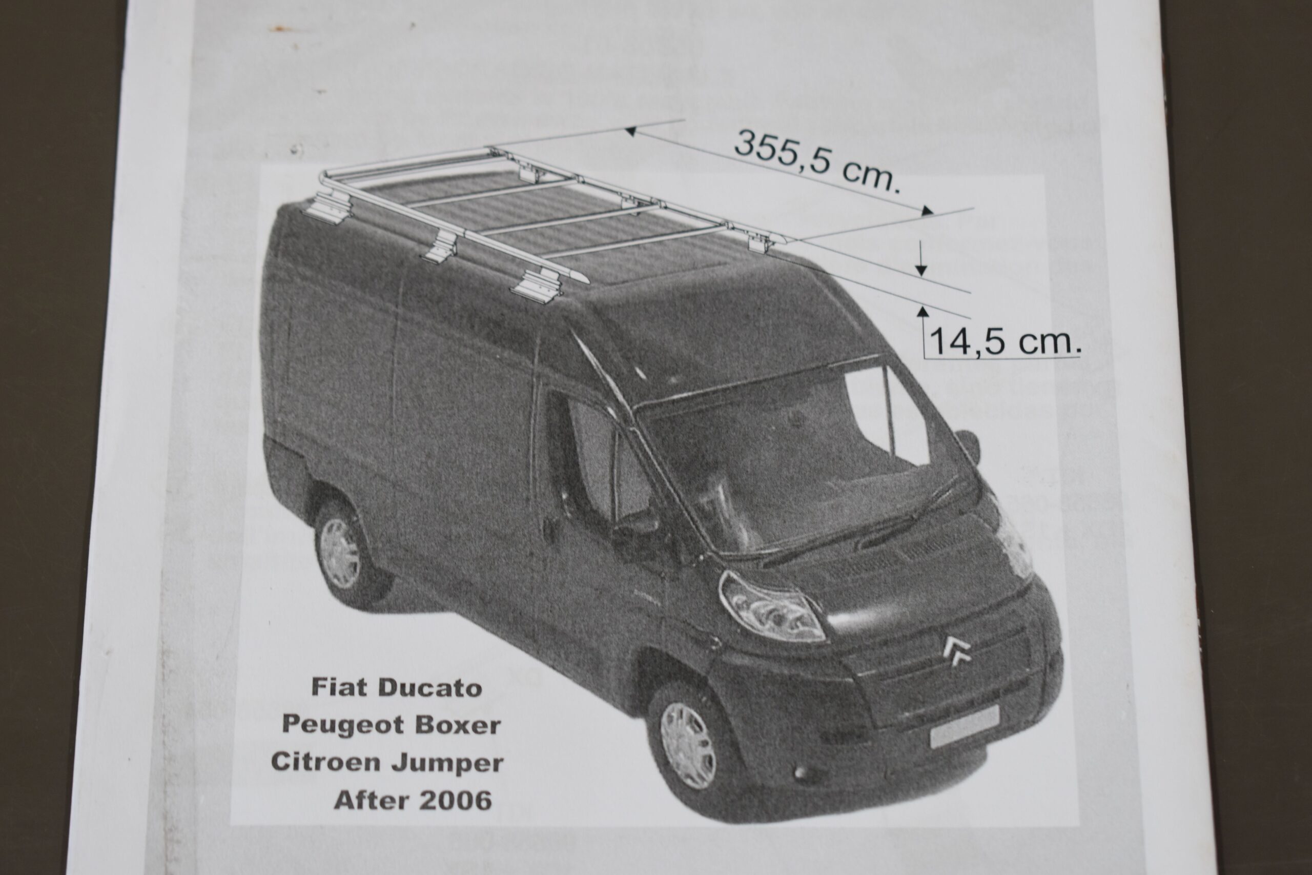 Fiamma Roof Rail Dachreling; Fiat Ducato; Art. Nr.: 05808-01 – Bild 2