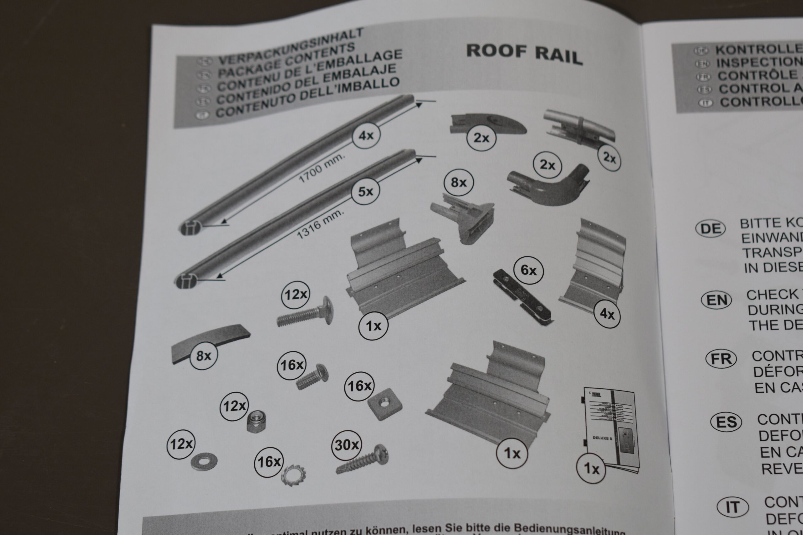 Fiamma Roof Rail Dachreling; Fiat Ducato; Art. Nr.: 05808-01 – Bild 15