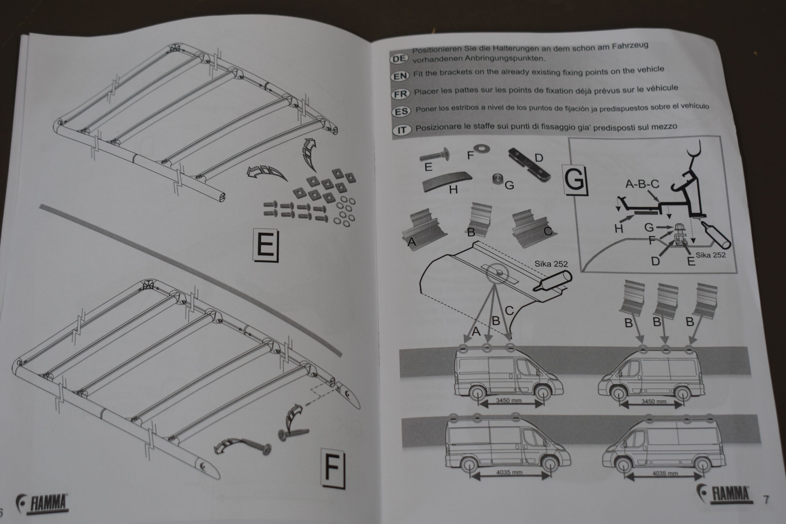Fiamma Roof Rail Dachreling; Fiat Ducato; Art. Nr.: 05808-01 – Bild 17