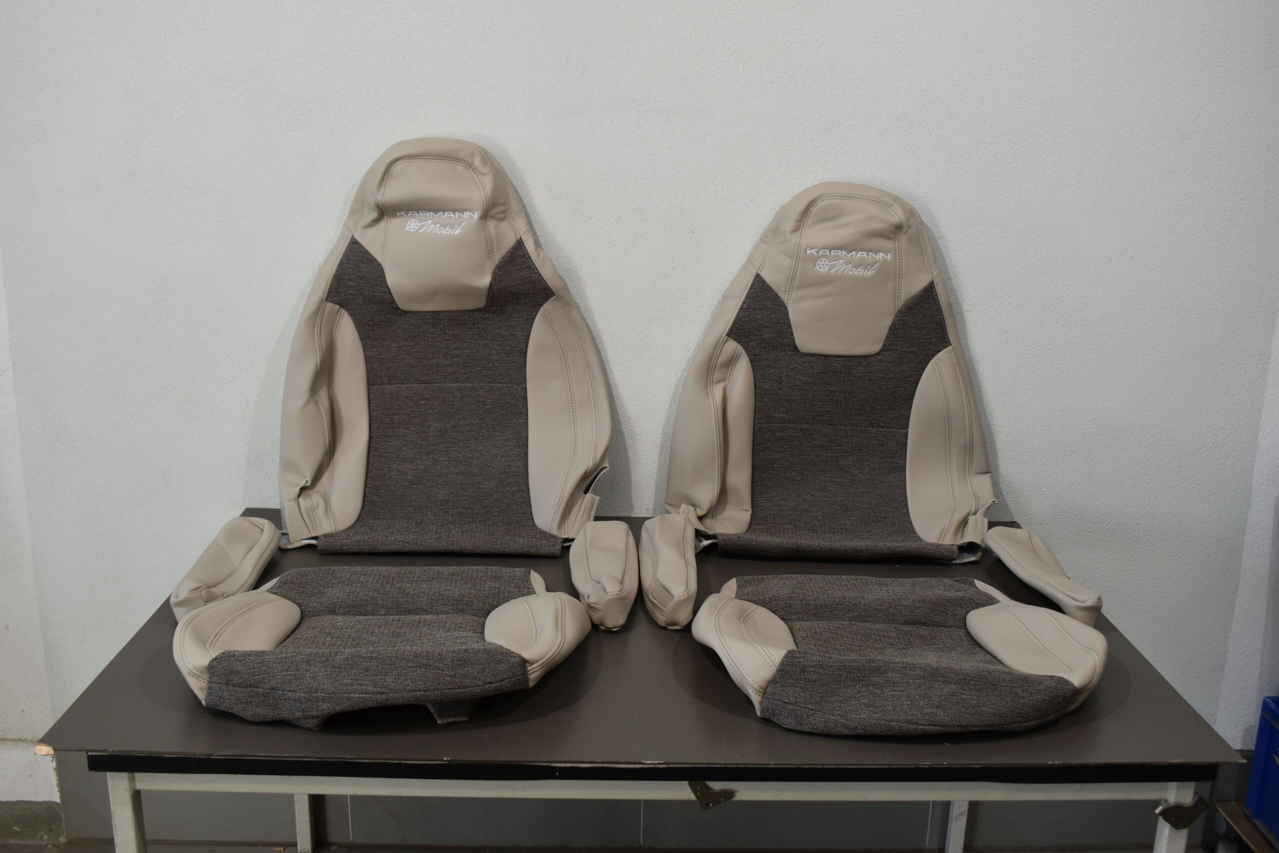 Karmann Mobil Sitzbezug-Set; Fahrer- / Beifahrersitz