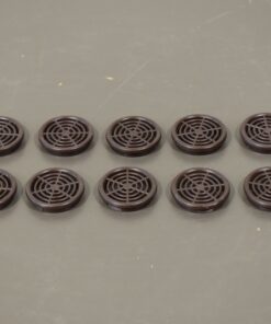 Alternative view of Lüftungsgitter 10er-Set; braun; 48mm