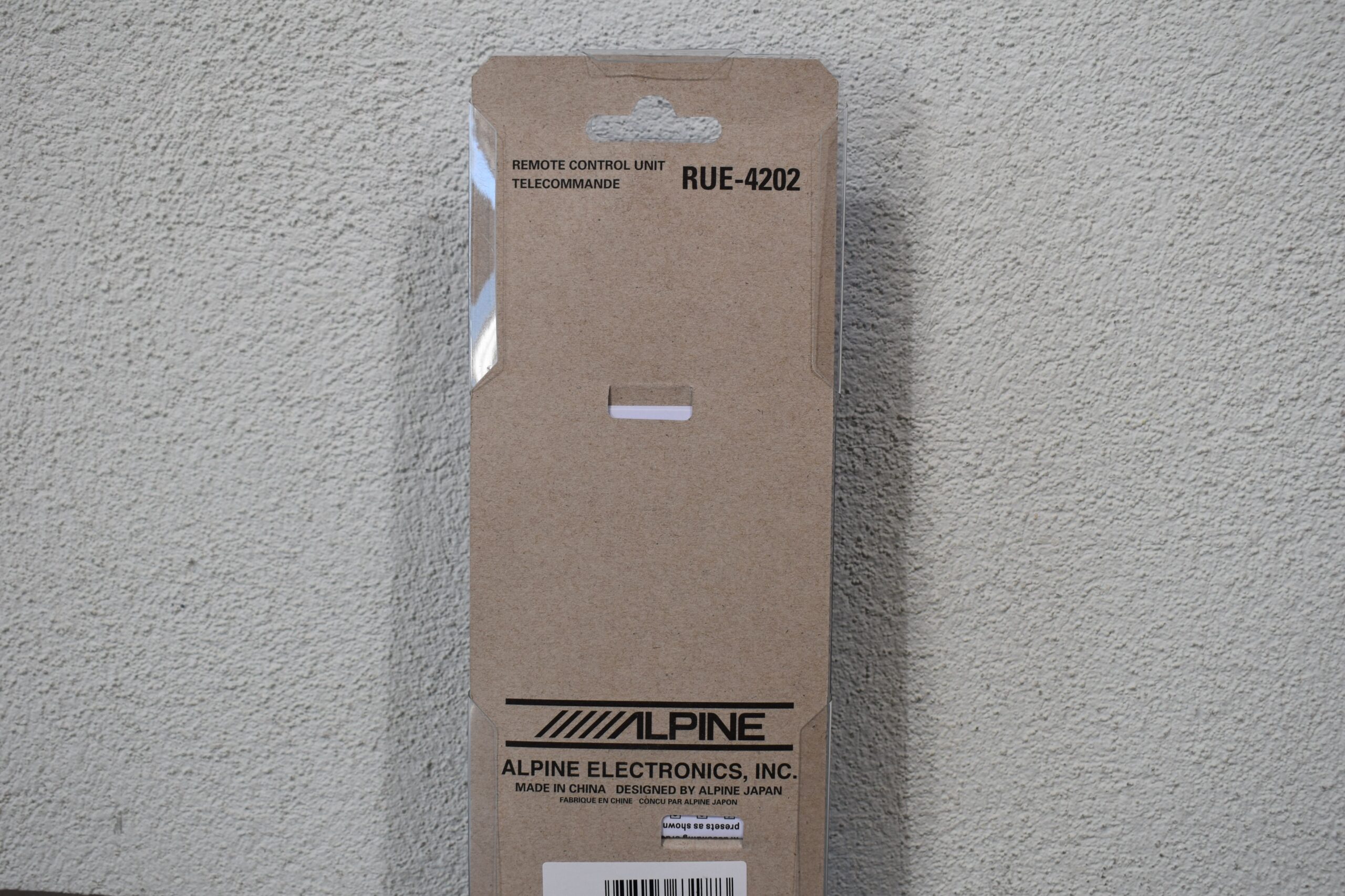 Alpine Fernbedienung RUE-4202 mit Wandhalterung – Bild 3