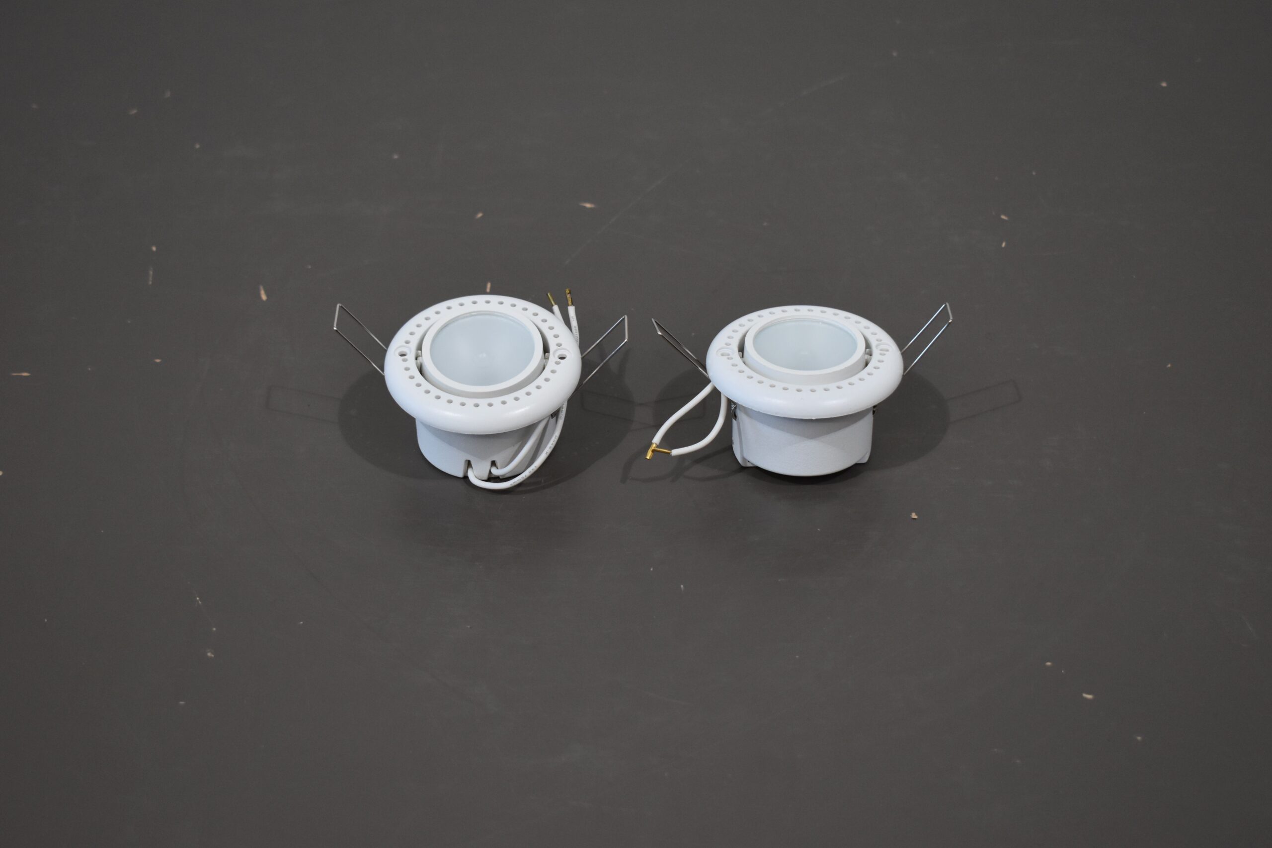 Halogen Einbaustrahler 2er-Set; weiß