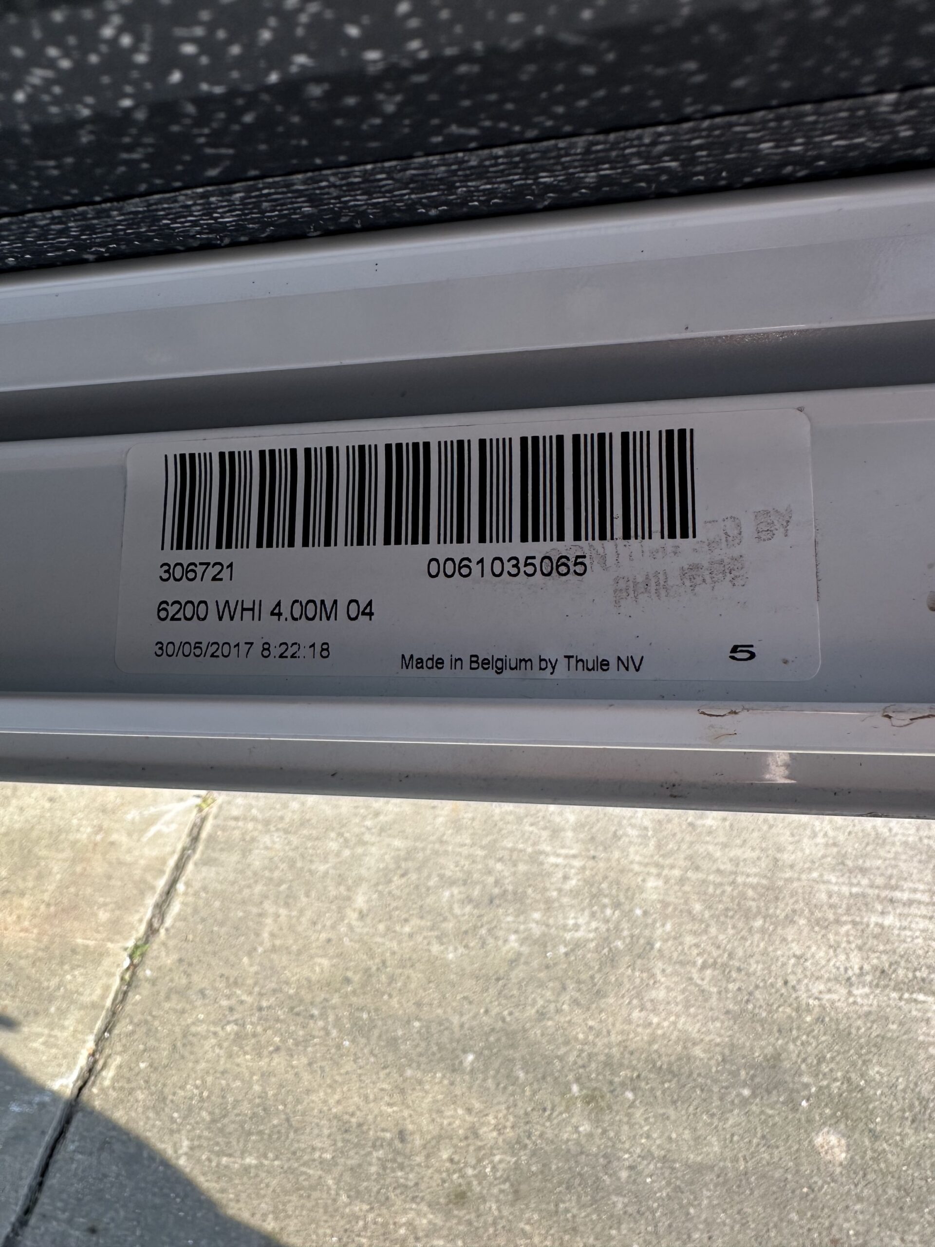 Thule Omnistor Dachmarkise 6200 400cm weiß – Bild 3