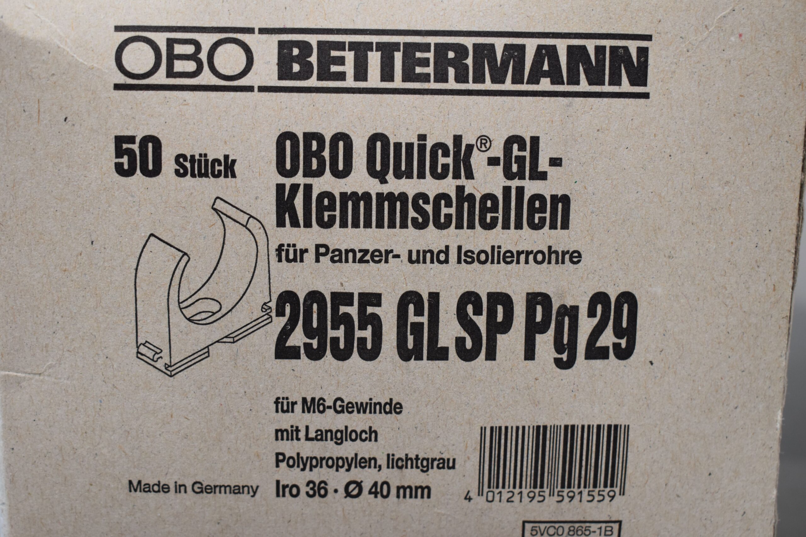 OBO Bettermann Quick-GL Klemmschellen 50Stk. – Bild 10