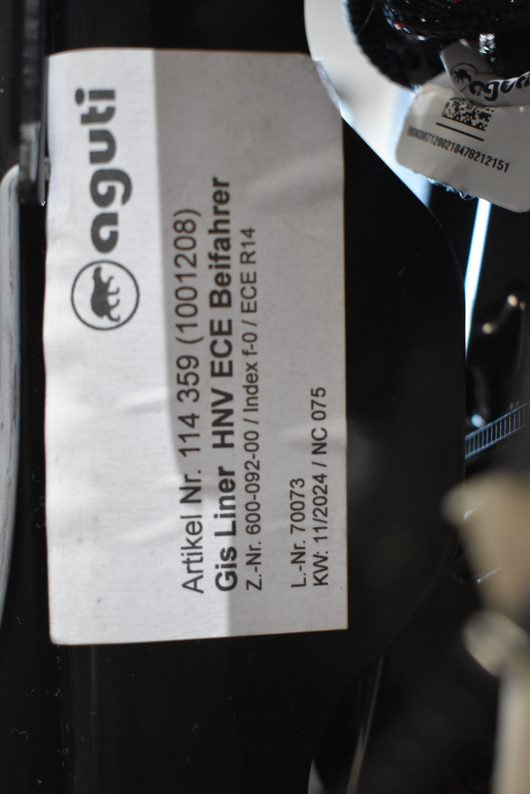 Aguti Sitz Beifahrersitz inkl. Sitzheizung – Bild 12