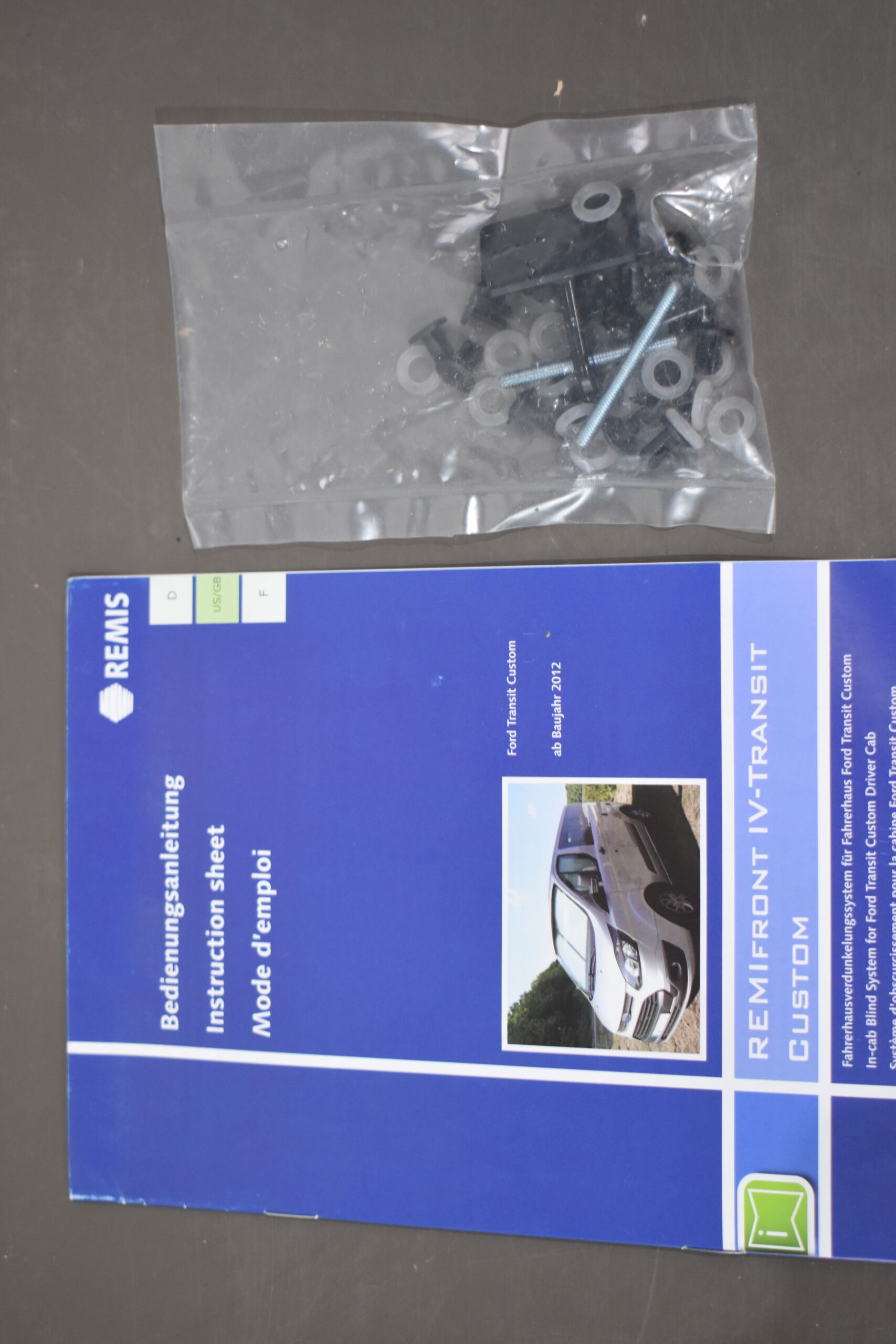 Remis Verkleidungs-Plissee für Fahrerkabine Ford Transit – Bild 13