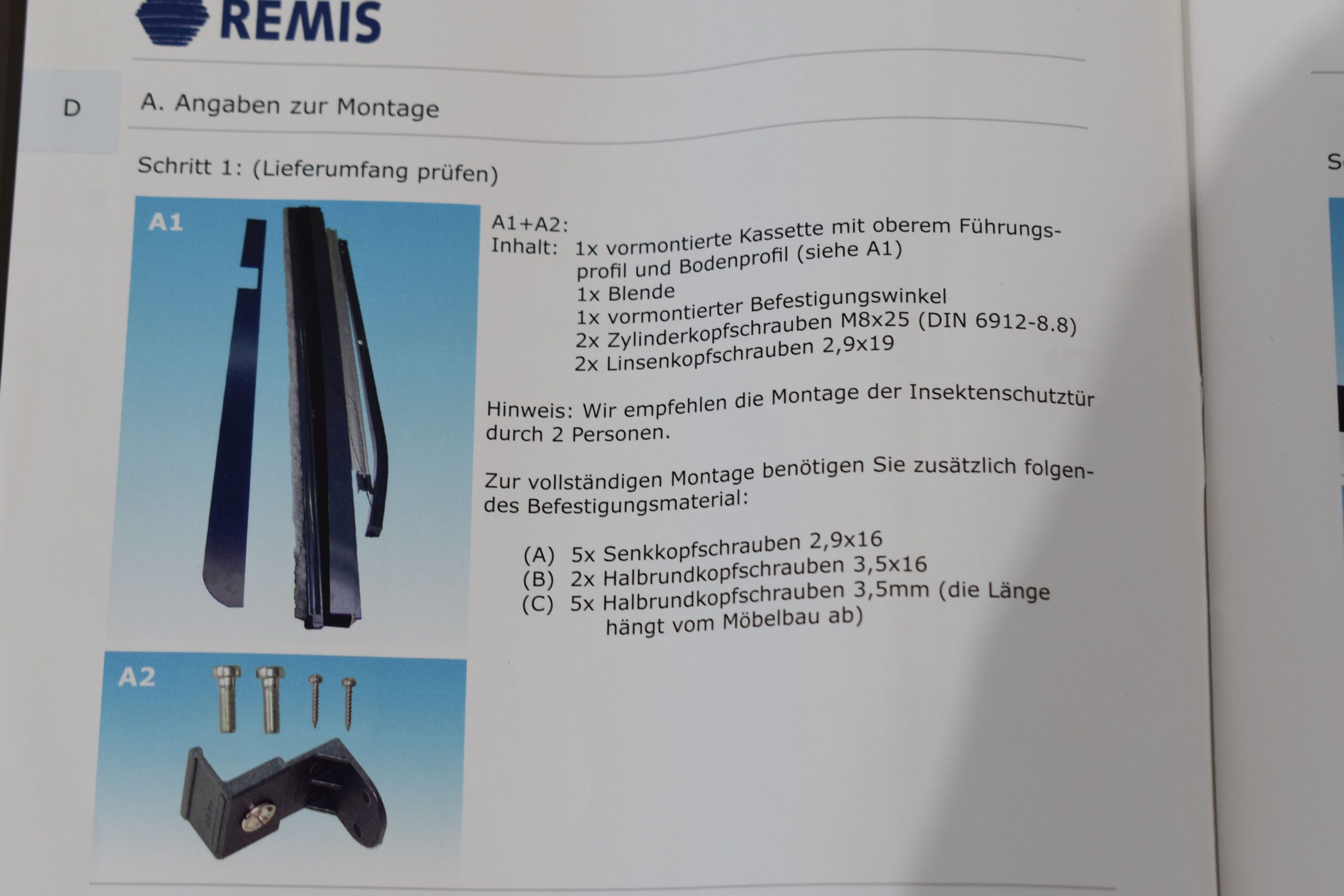 Remis Insektenschutz für Kastenwagen Fiat Ducato – Bild 8