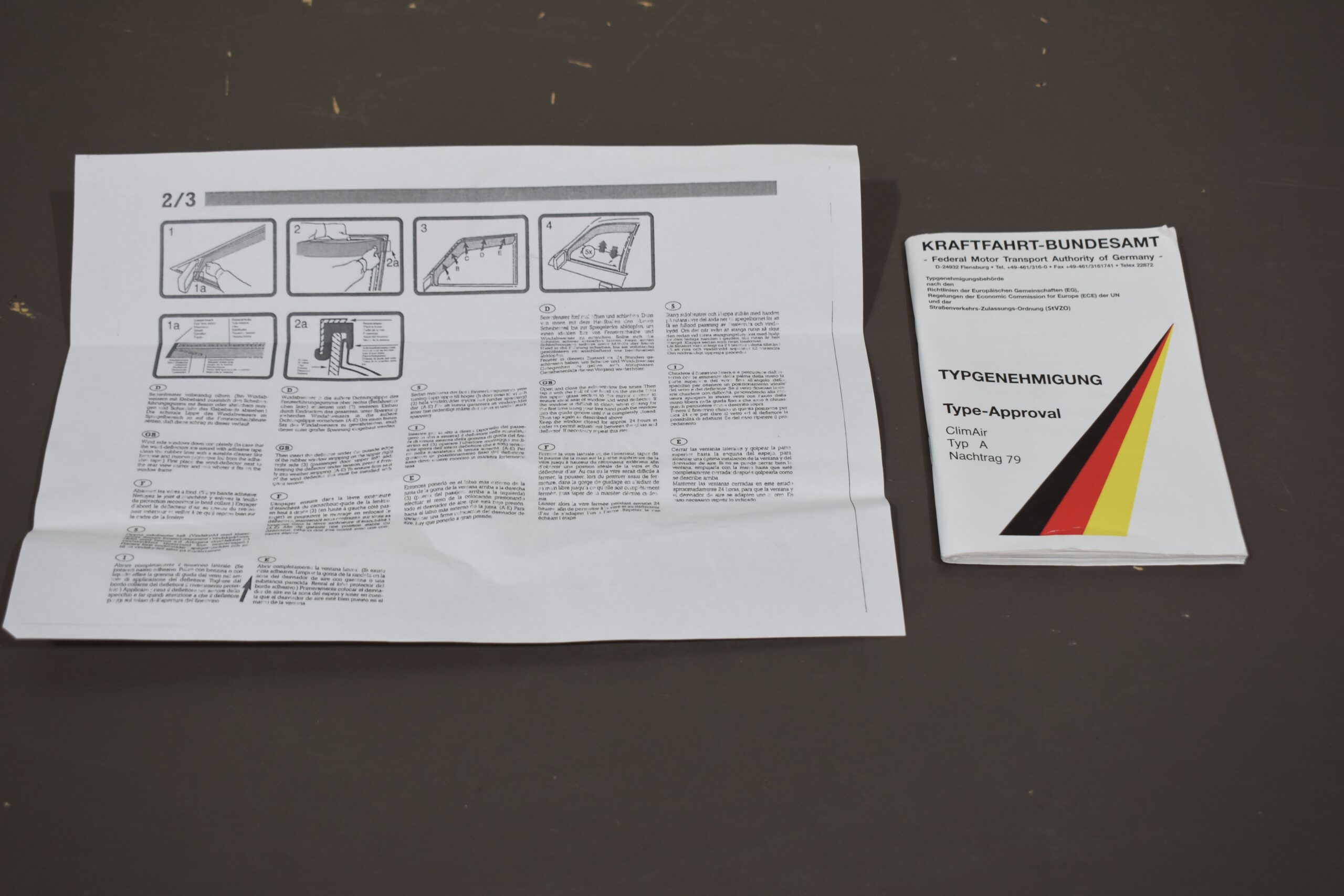 Aerolift Regen und Windabweiser-Set – Bild 11