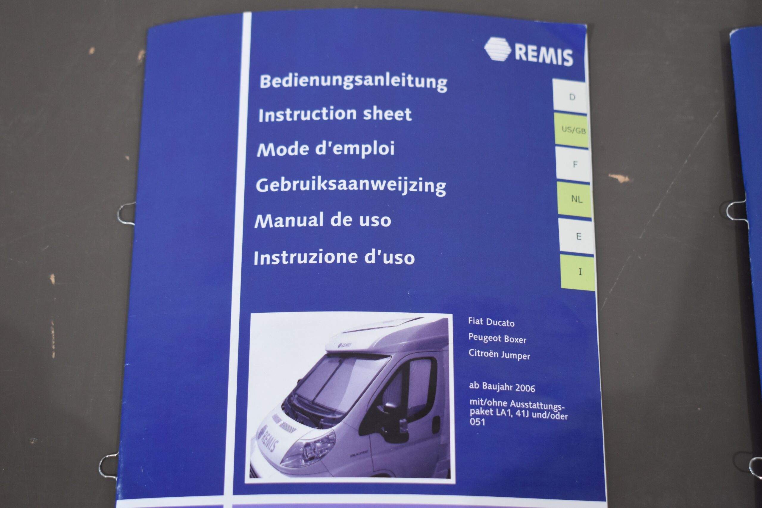Remis Frontscheibenrollo Fiat Ducato; rechts – Bild 8