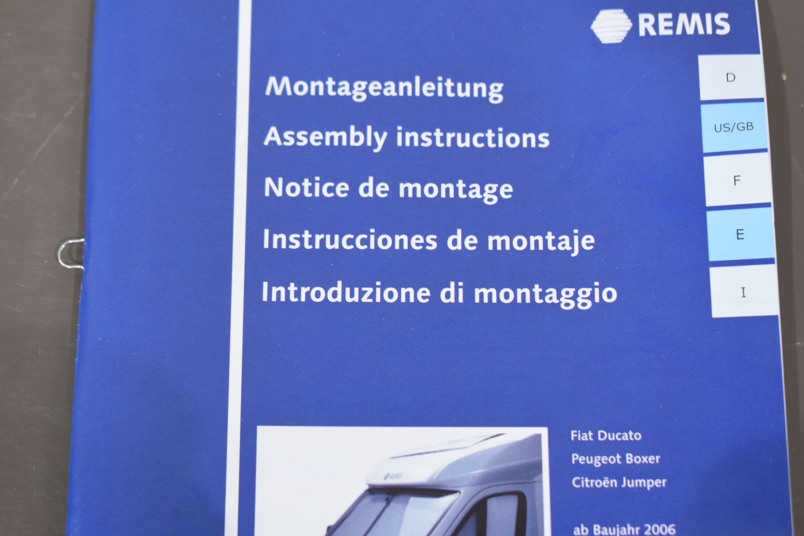 Remis Frontscheibenrollo Fiat Ducato; rechts – Bild 9