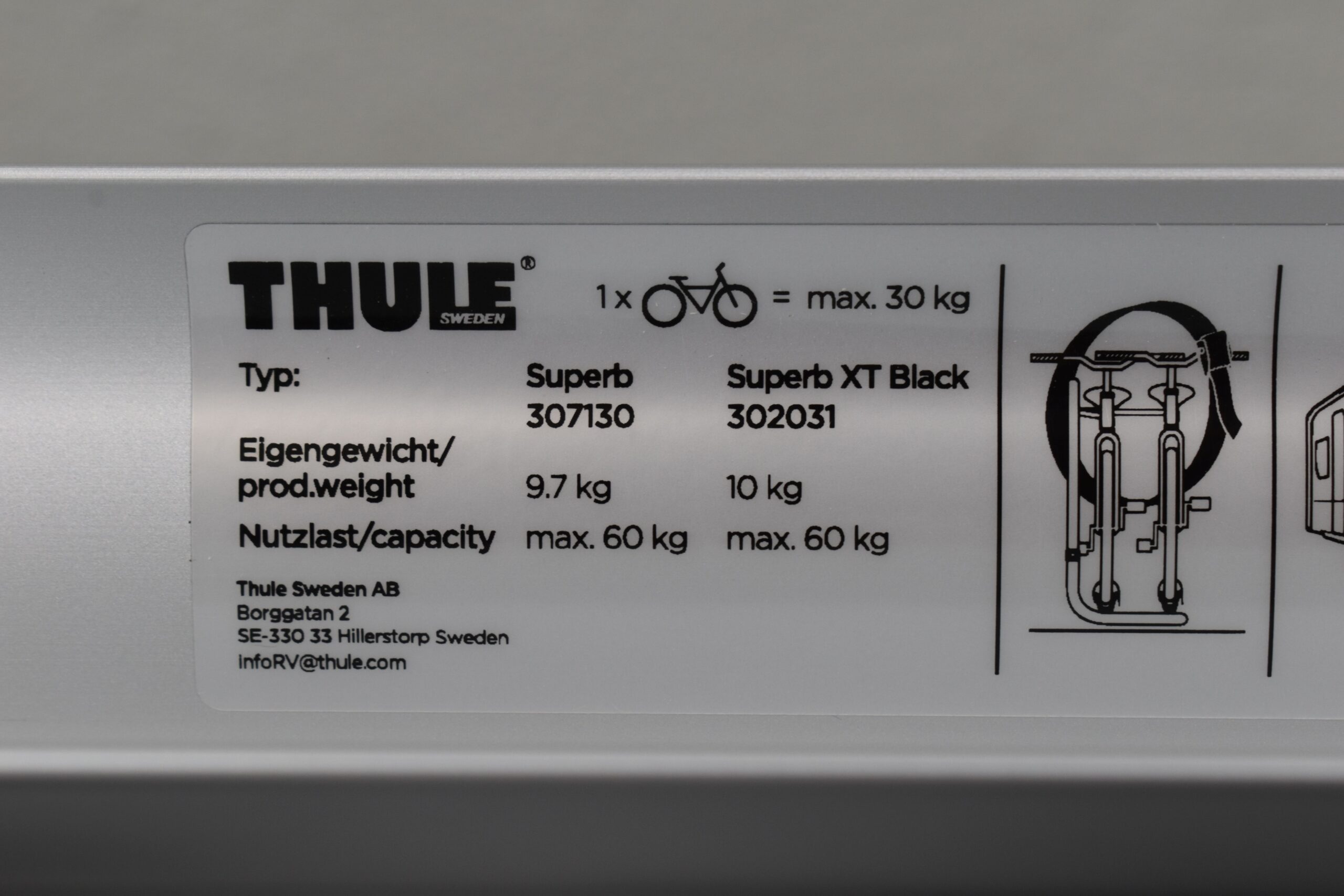 Thule Fahrradträger Caravan Superb – Bild 6