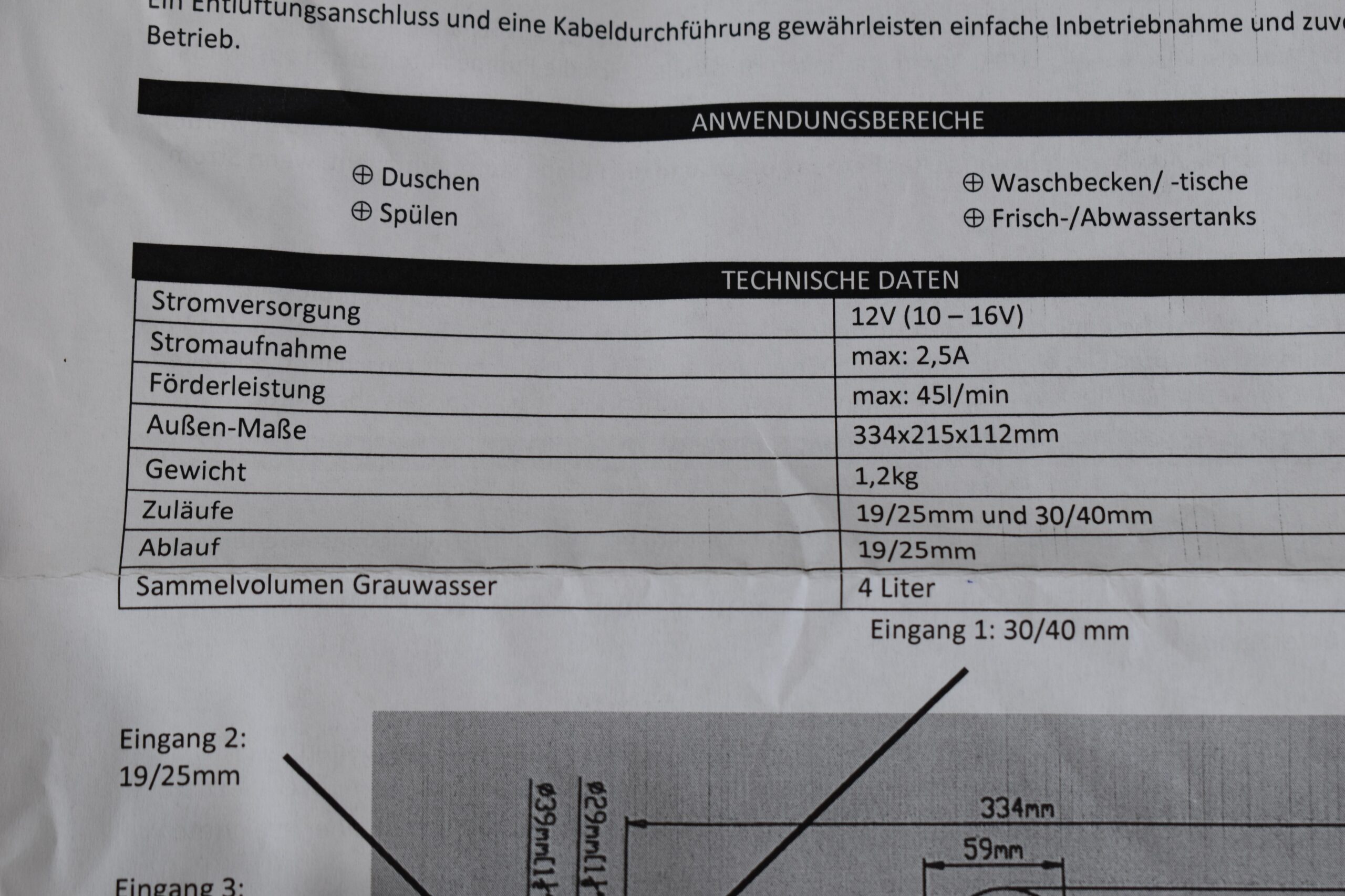 Lilie Hebeanlage für Dusch-/Abwasser – Bild 11