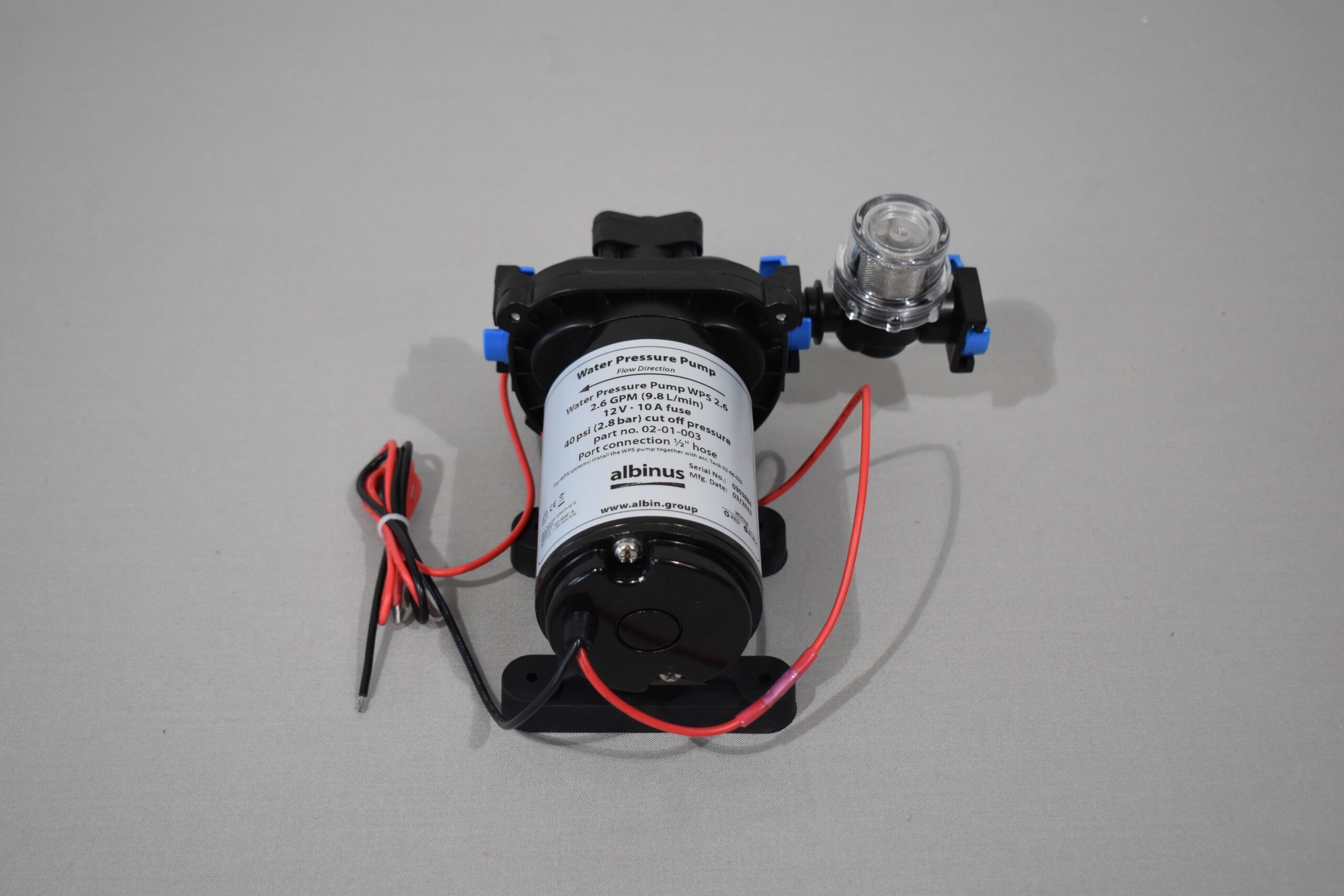 Albinus Druckwasserpumpe WP 3.5 – Bild 2