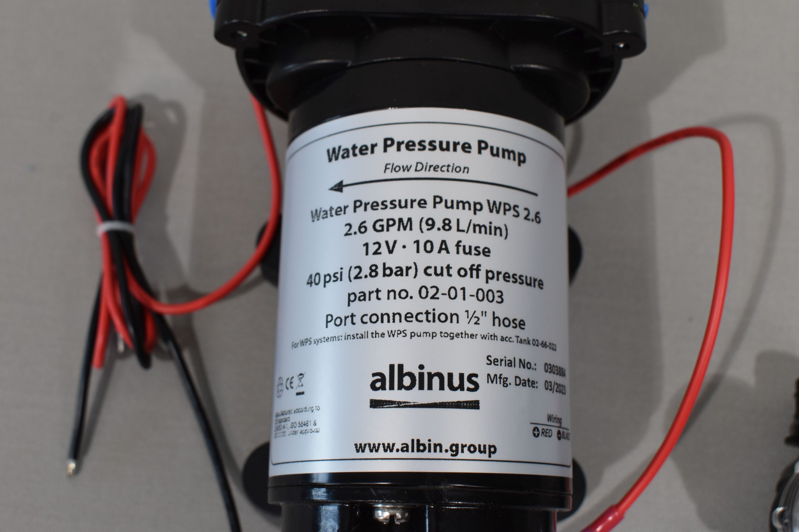 Albinus Druckwasserpumpe WP 3.5 – Bild 8