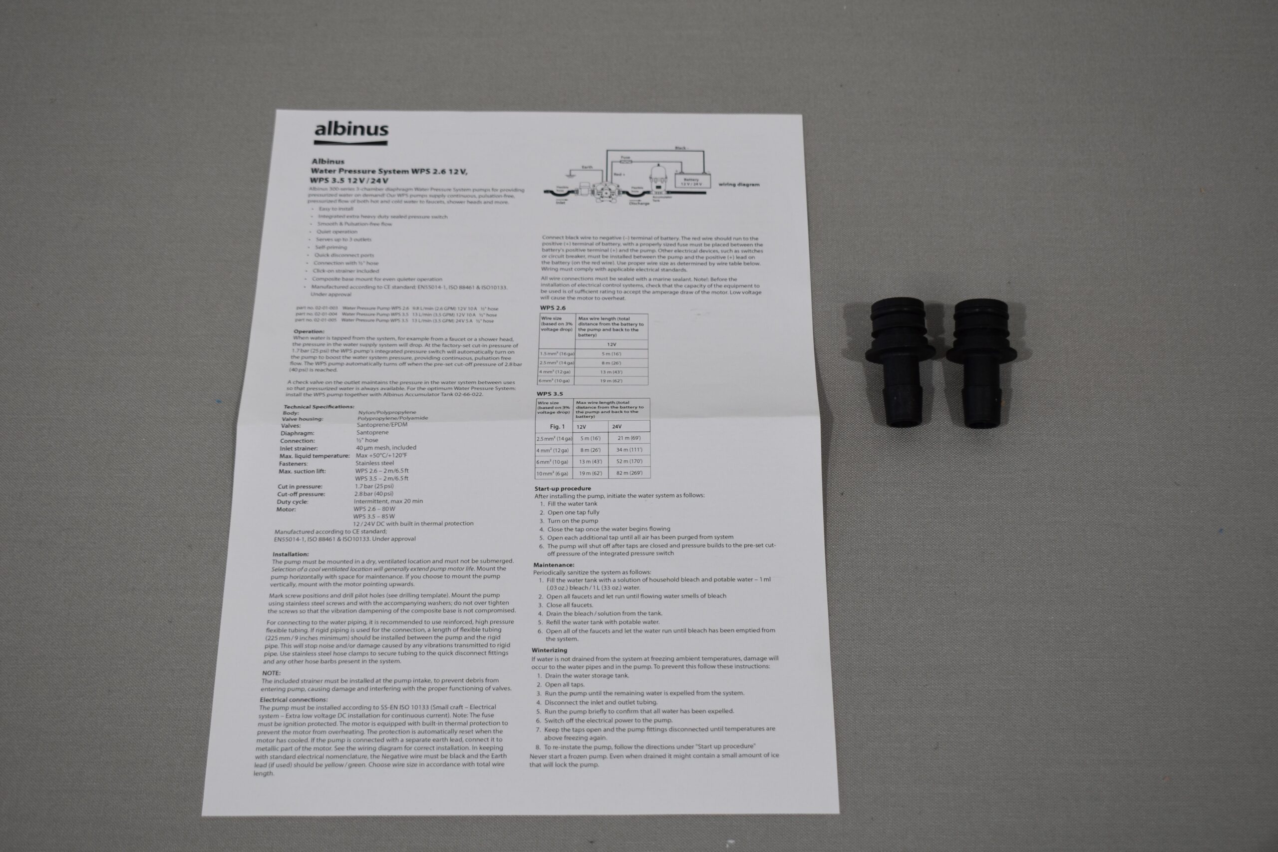 Albinus Druckwasserpumpe WP 3.5 – Bild 13