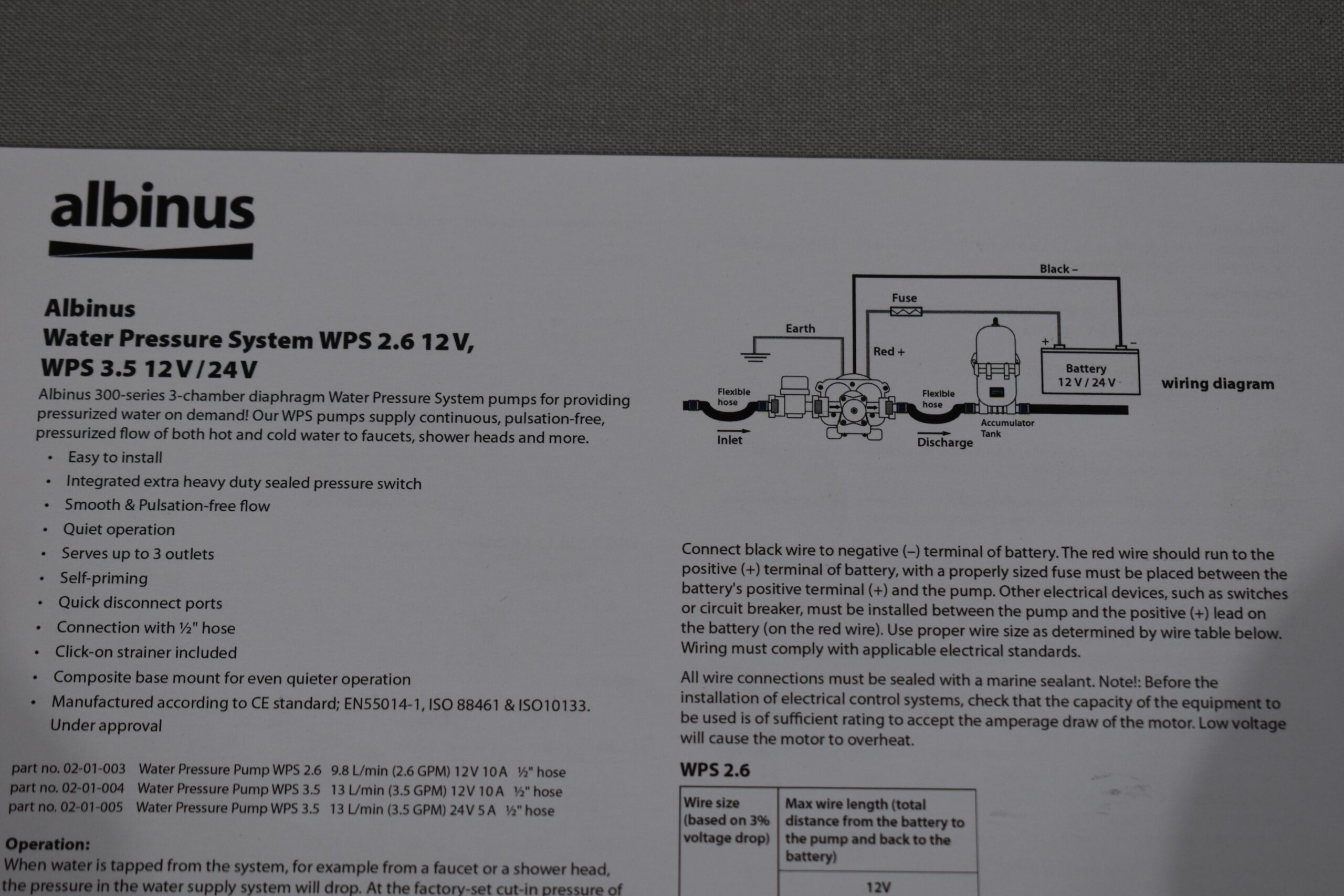 Albinus Druckwasserpumpe WP 3.5 – Bild 14