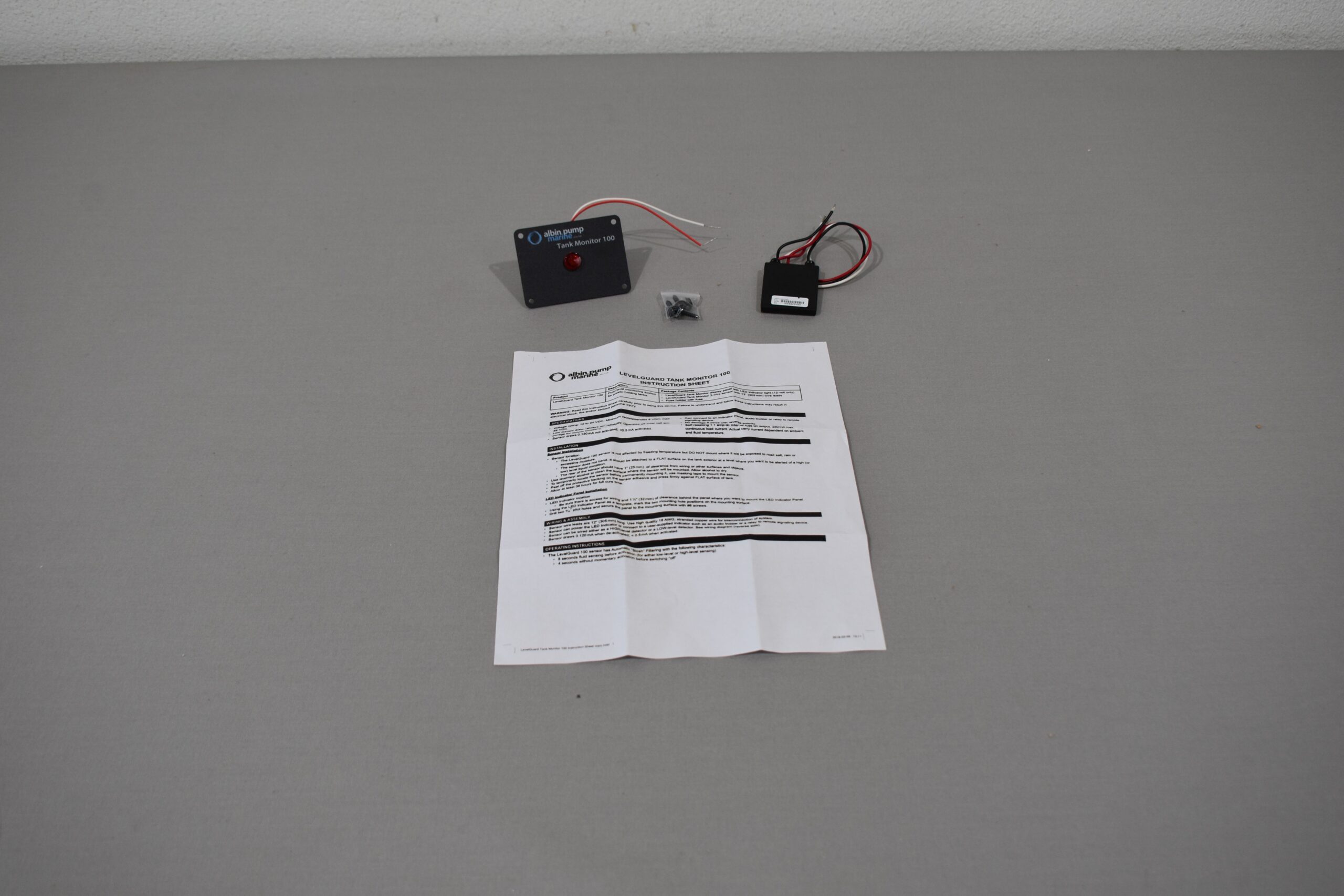 Albin Pump Marine Tank Monitor 100