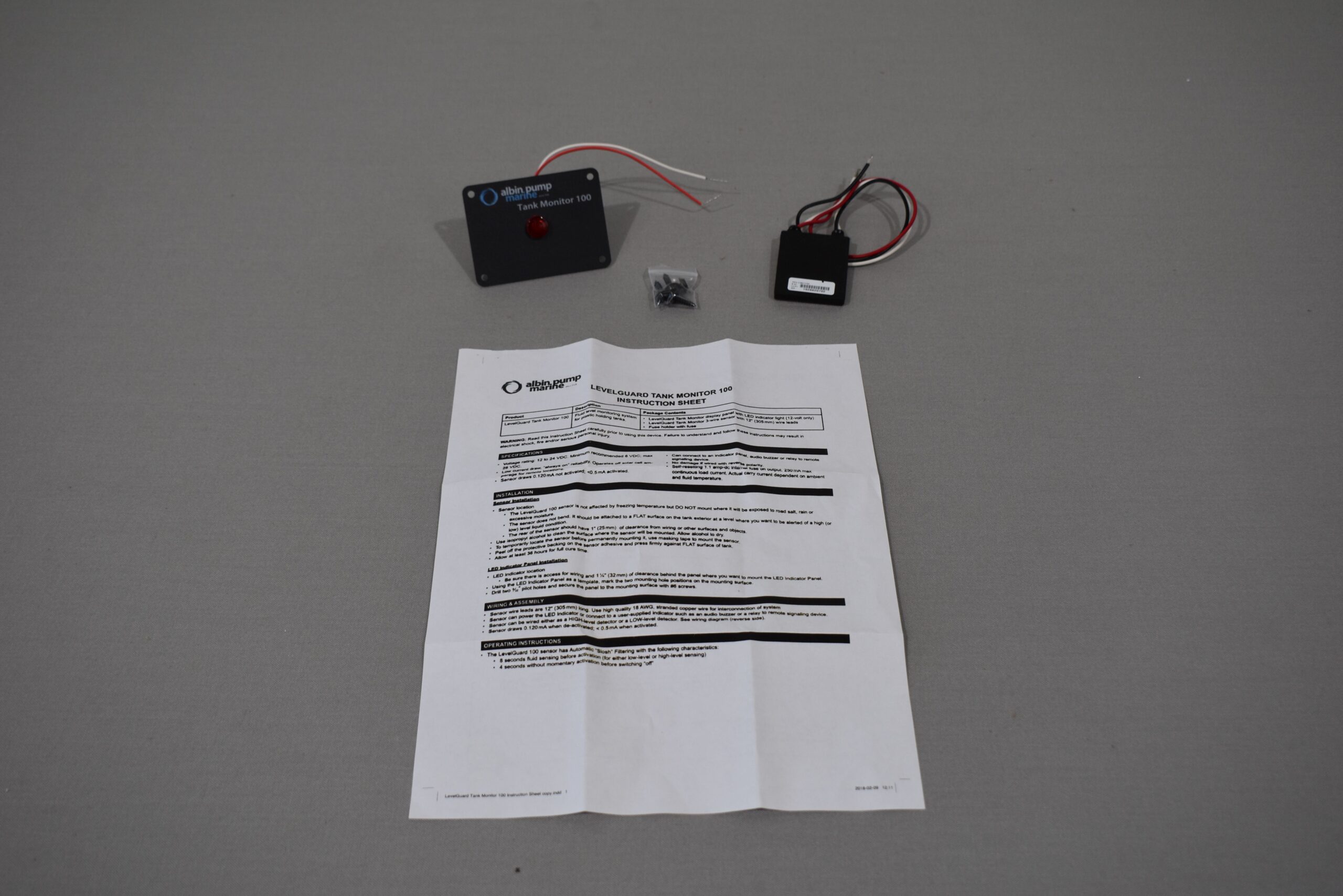 Albin Pump Marine Tank Monitor 100 – Bild 2