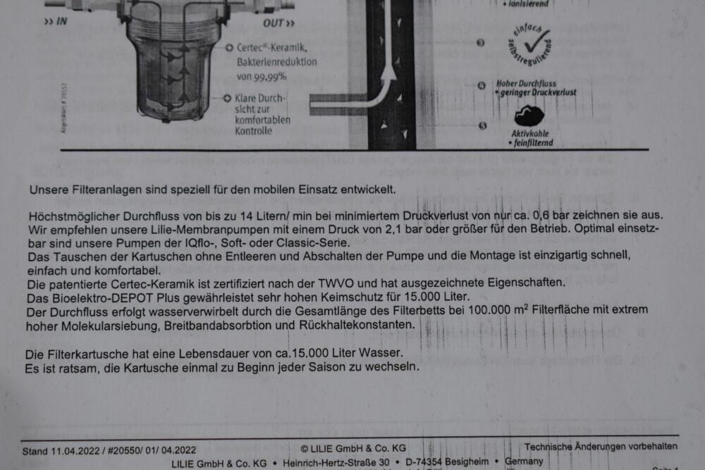 Lilie Certec Inline Trinkwassersystem – Bild 12