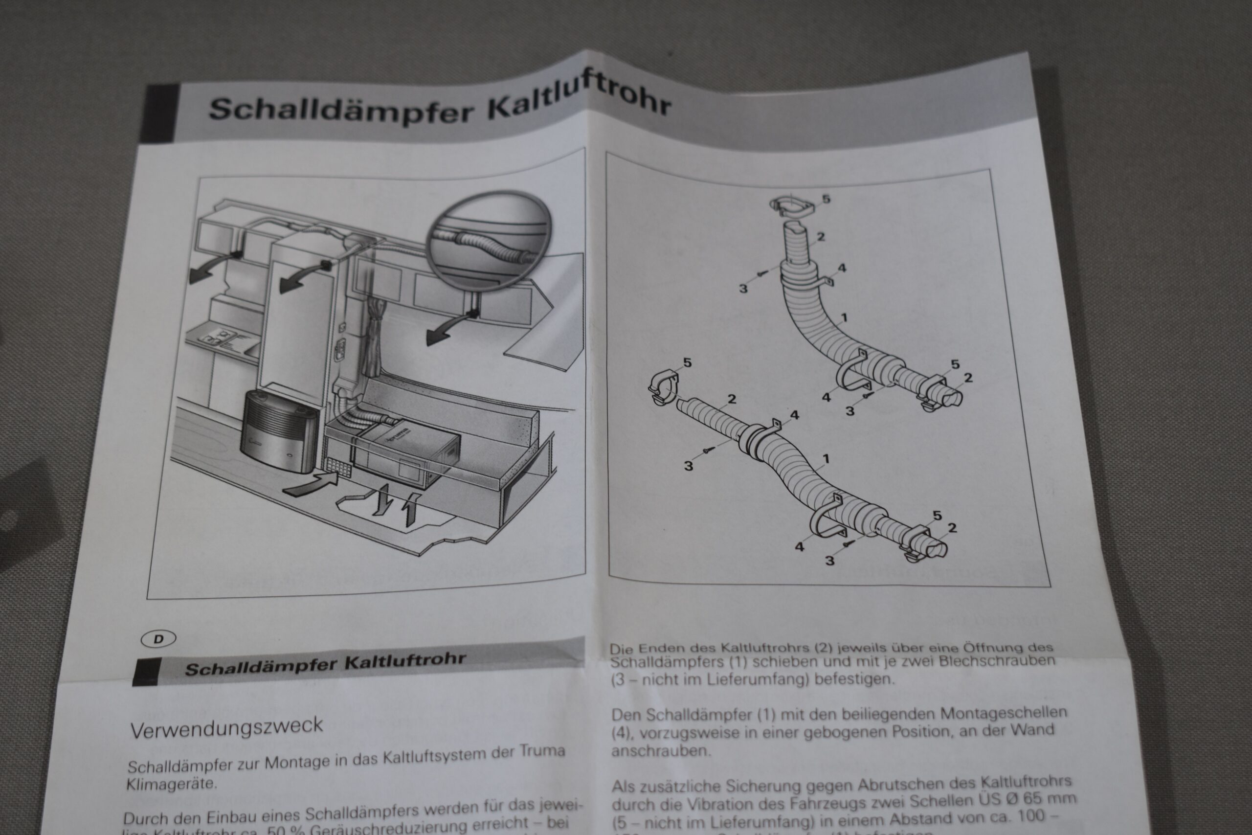 Truma Schalldämpfer Kaltluftrohr 40040-60100 – Bild 8