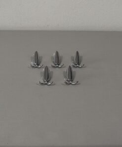 Garderobenhaken / Kleiderhaken 5er-Set