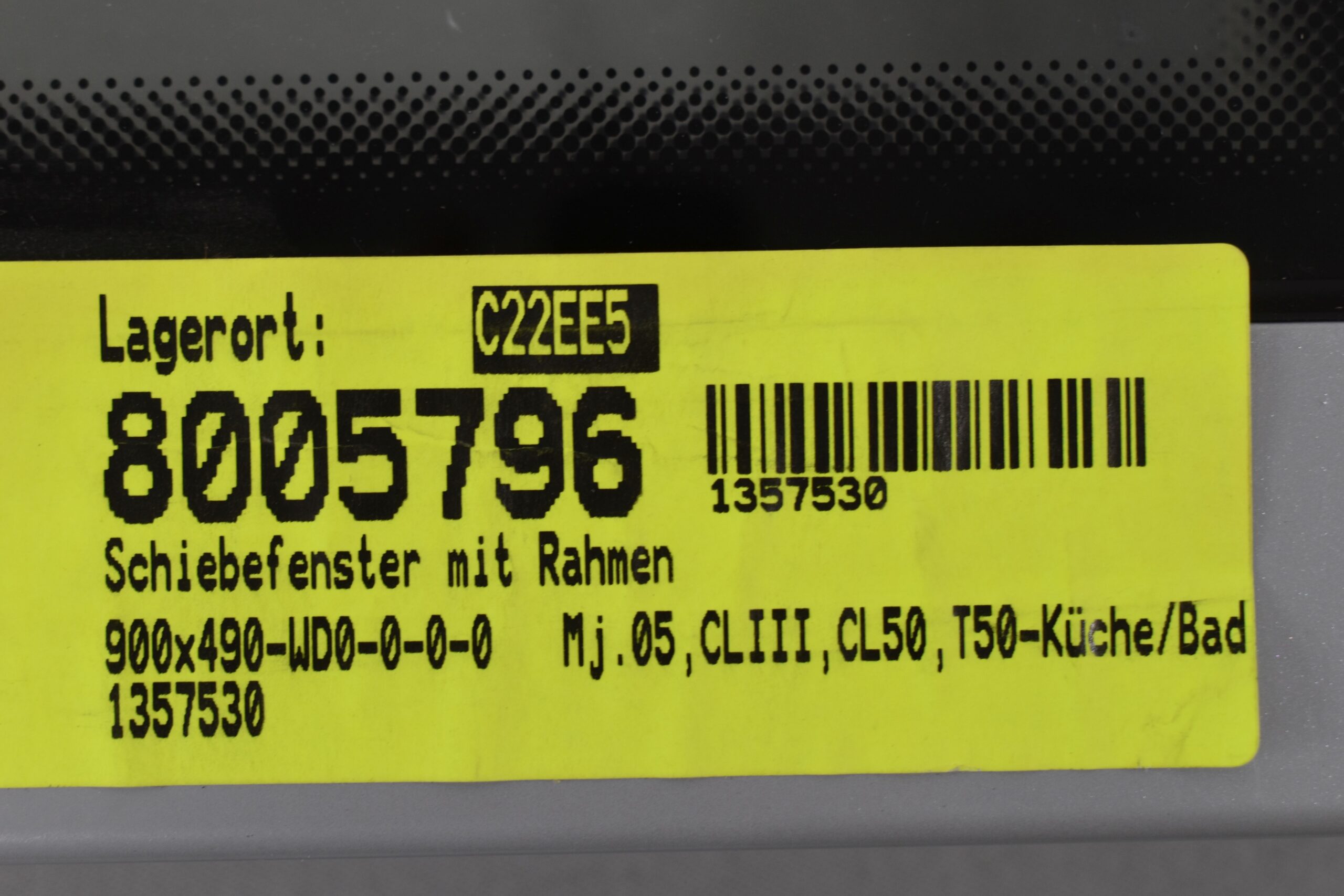Niesmann und Bischoff Mekuwa Schiebefenster Fahrerseite – Bild 9