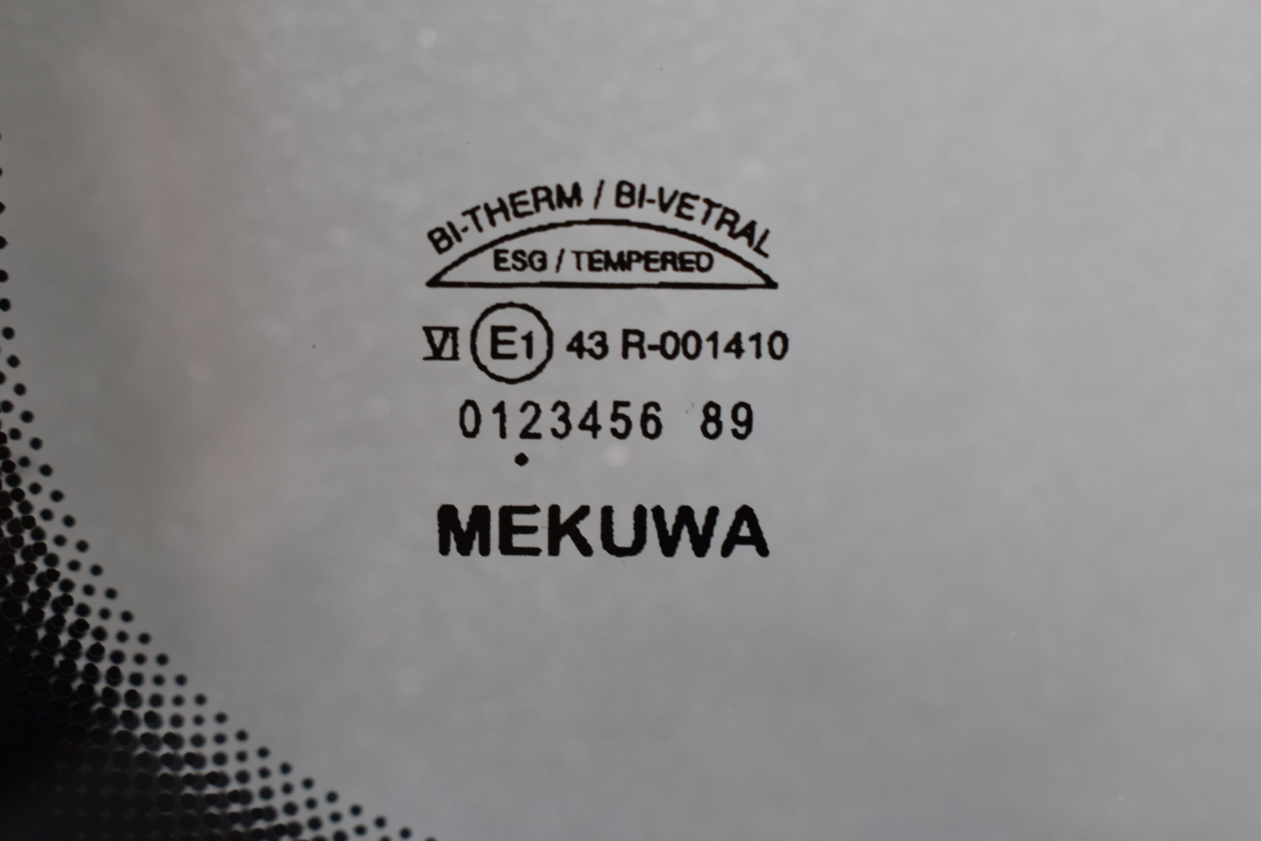 Mekuwa Schiebefenster Fahrerseite 715x1330mm 43R-001410 – Bild 4