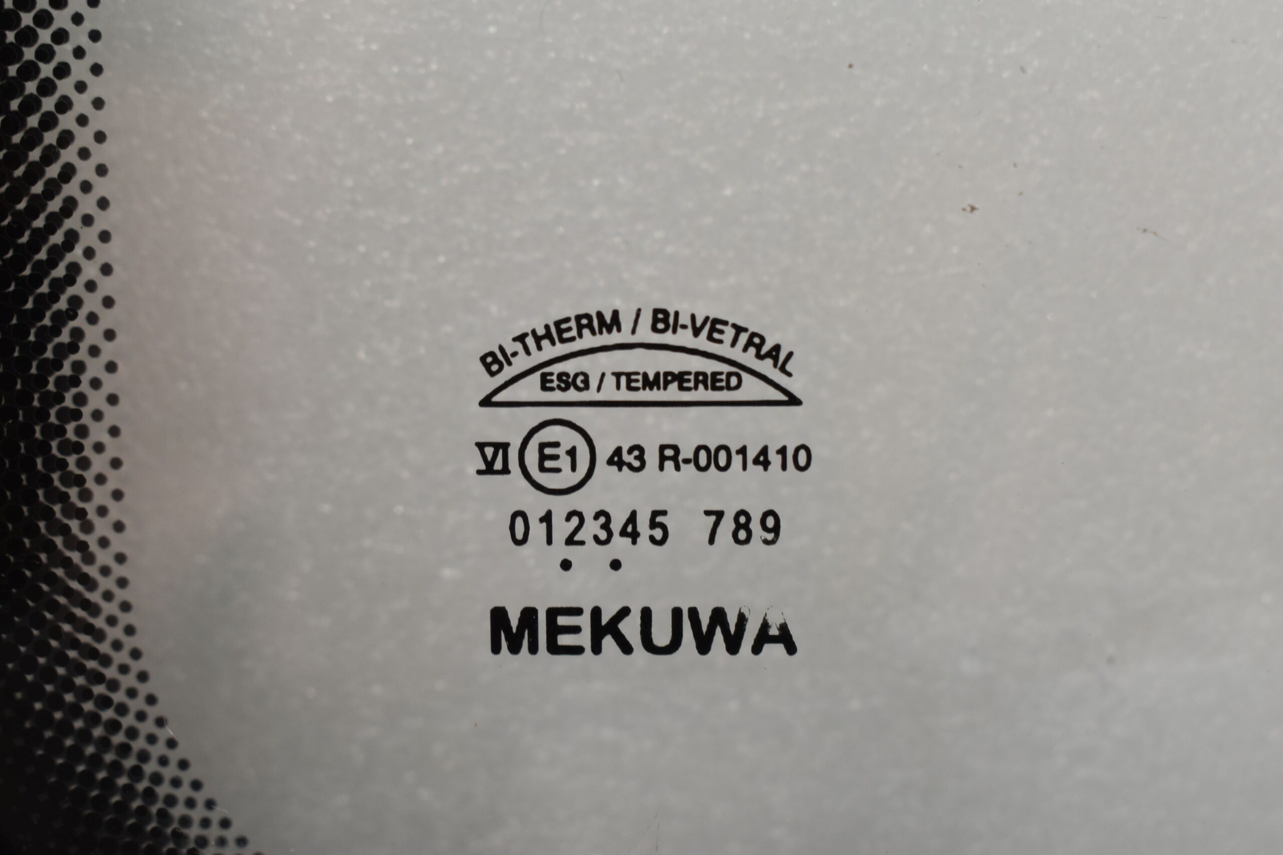 Mekuwa Schiebefenster Beifahrerseite 715x1030mm 43R-001410 – Bild 4