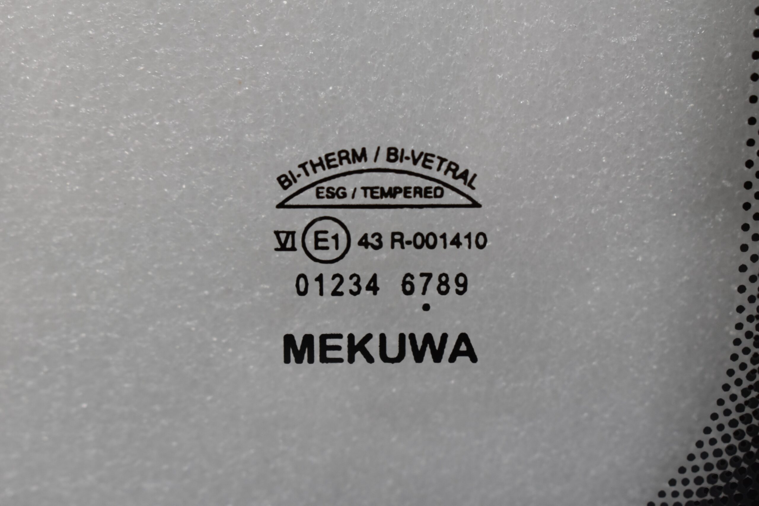 Mekuwa Schiebefenster Fahrerseite 785x1030mm 43R-001410 – Bild 4