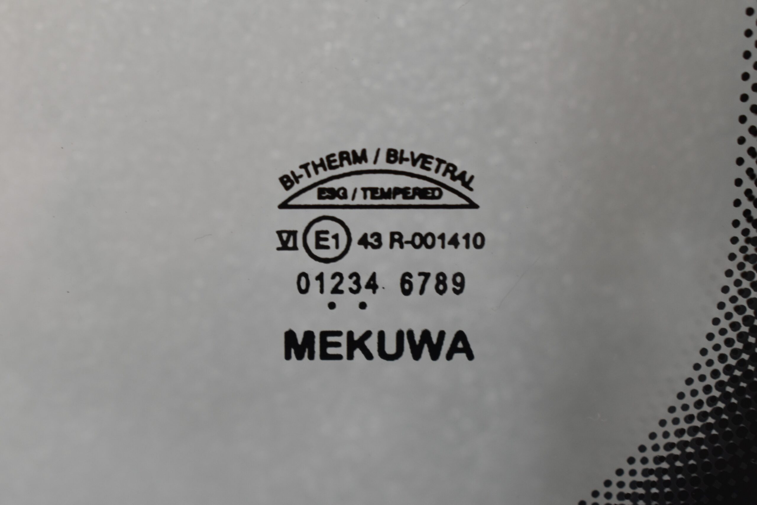 Mekuwa Schiebefenster Beifahrerseite 43R-001410 785x1030mm – Bild 5