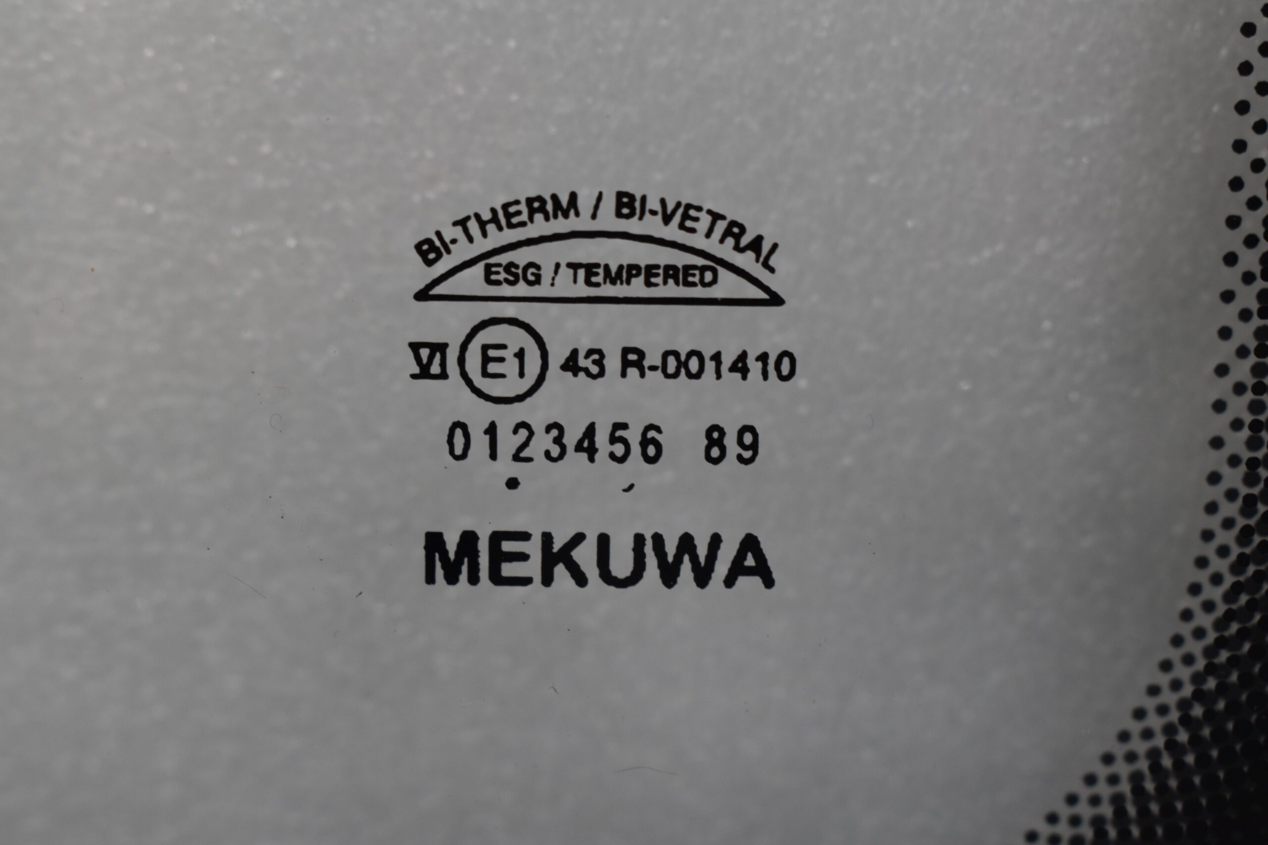 Mekuwa Schiebefenster Fahrerseite 43R-001410 1105x1140mm – Bild 4