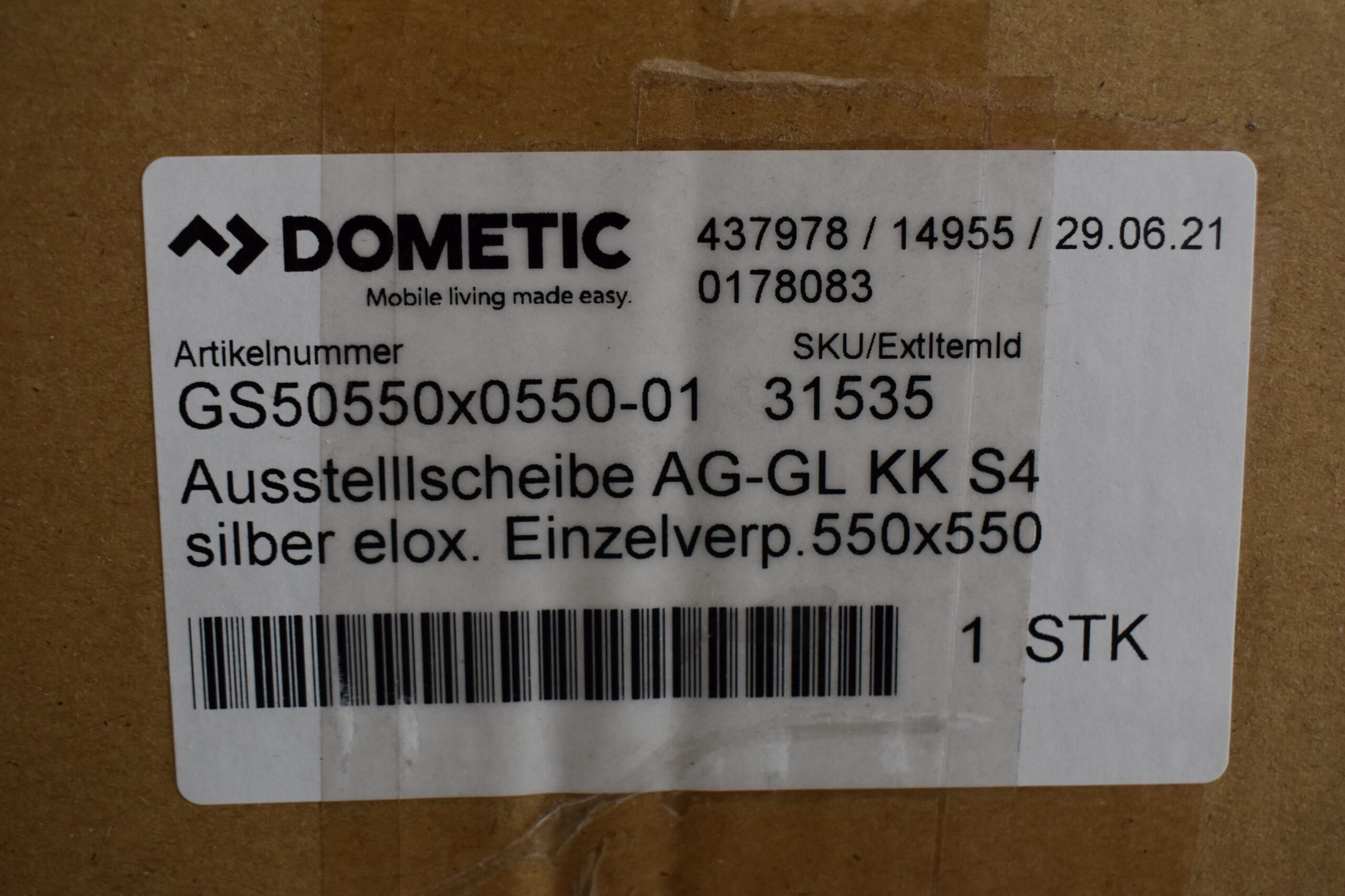 Dometic S4 Ausstellscheibe 550x550mm – Bild 8
