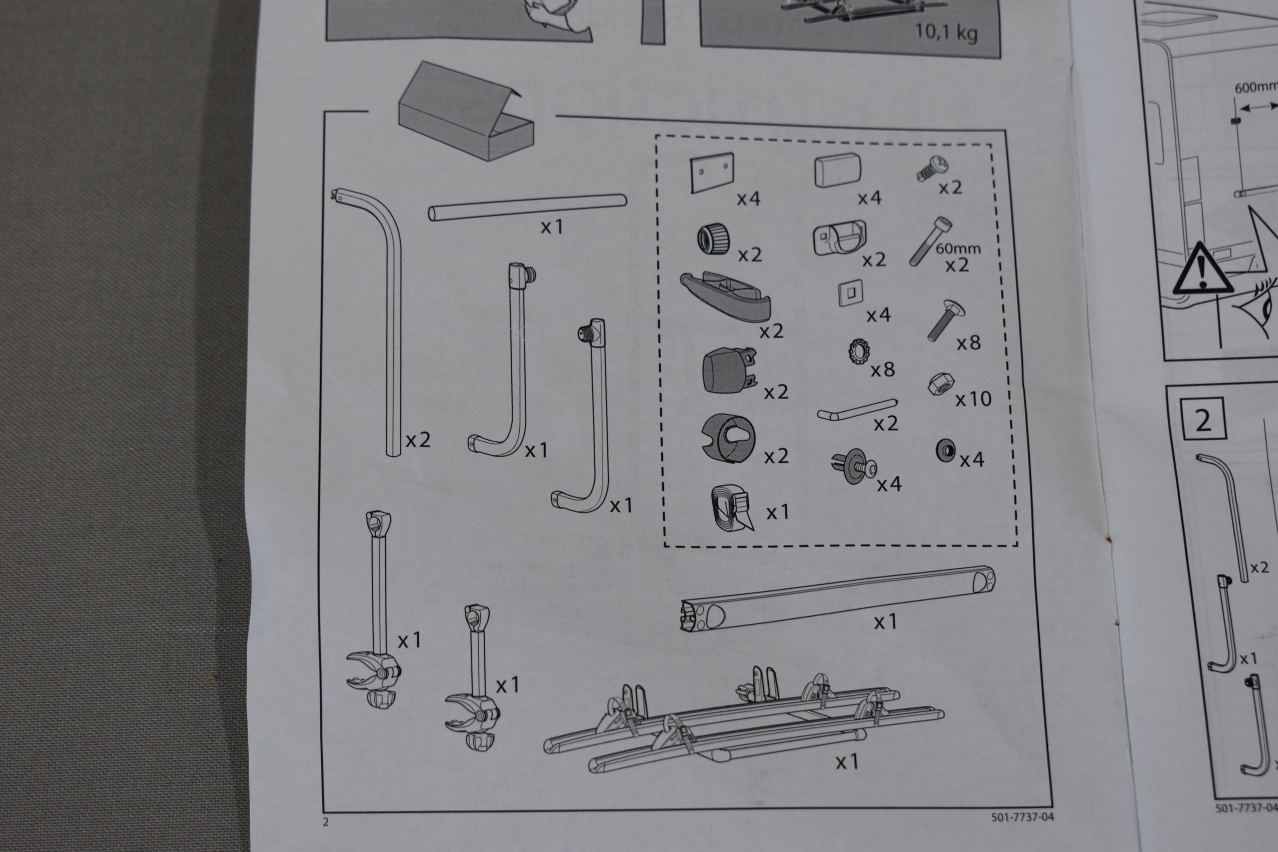 Thule Elite G2 Standard Fahrradträger 306560 – Bild 15