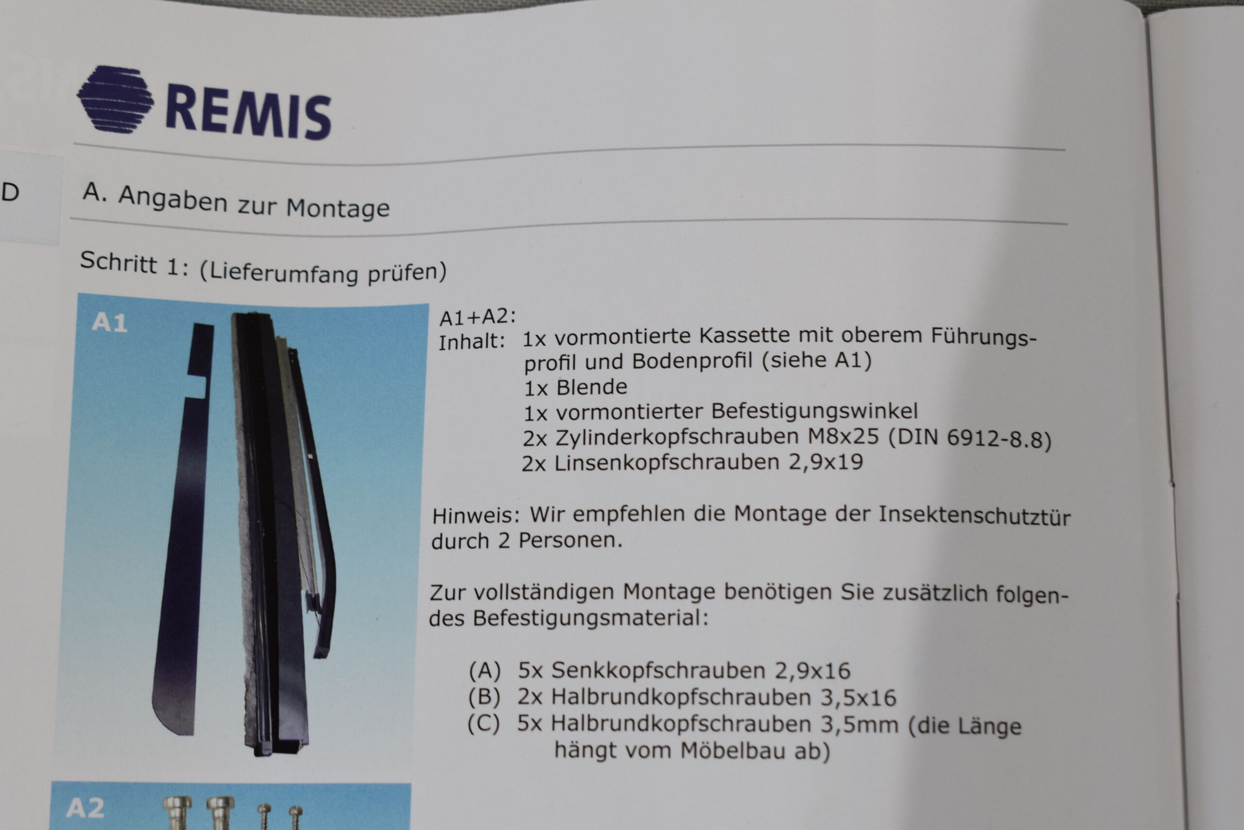 REMIcare Insektenschutztür für Fiat Ducato – Bild 15